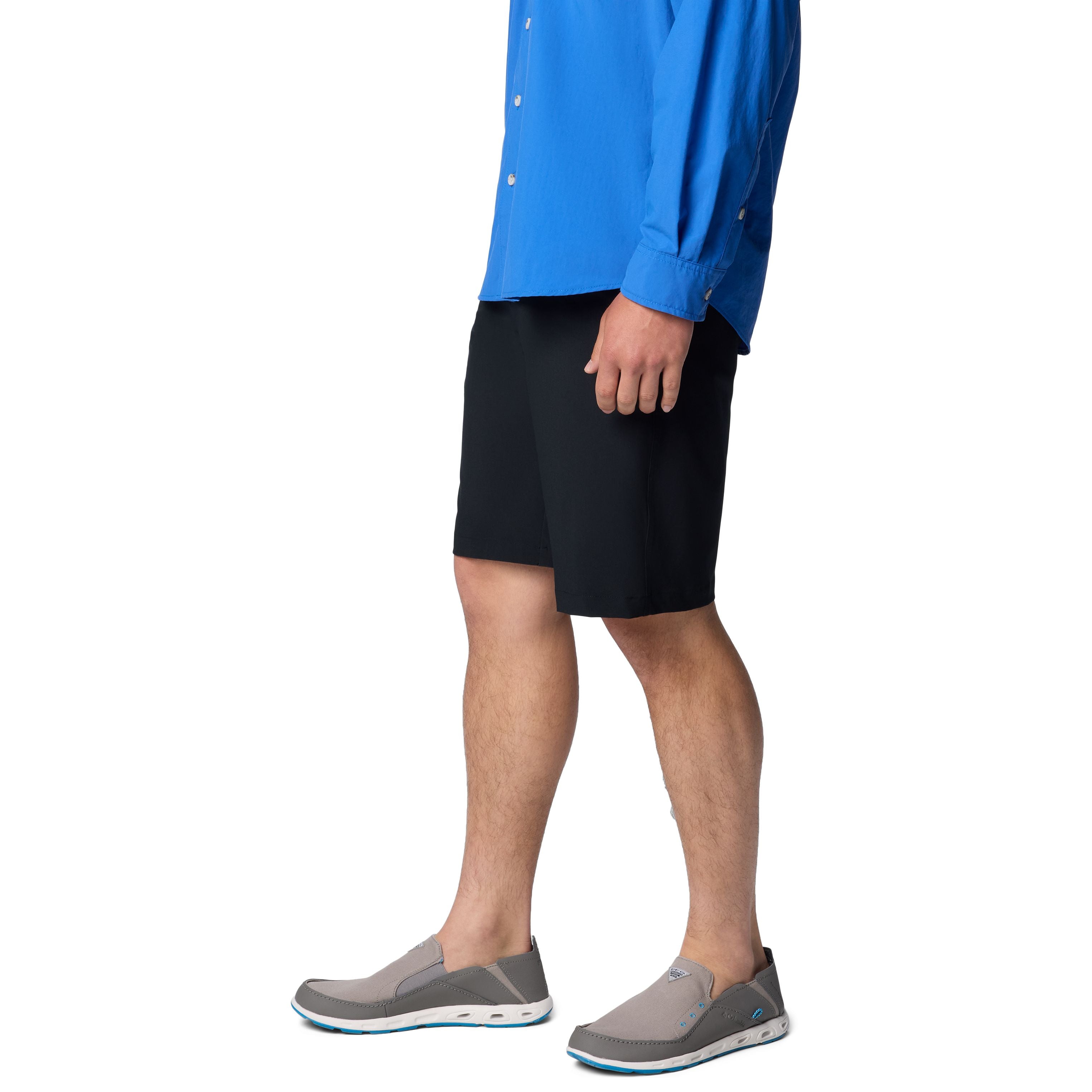 Columbia Men's Terminal Tackle II Short Black, Cool Grey Image 03