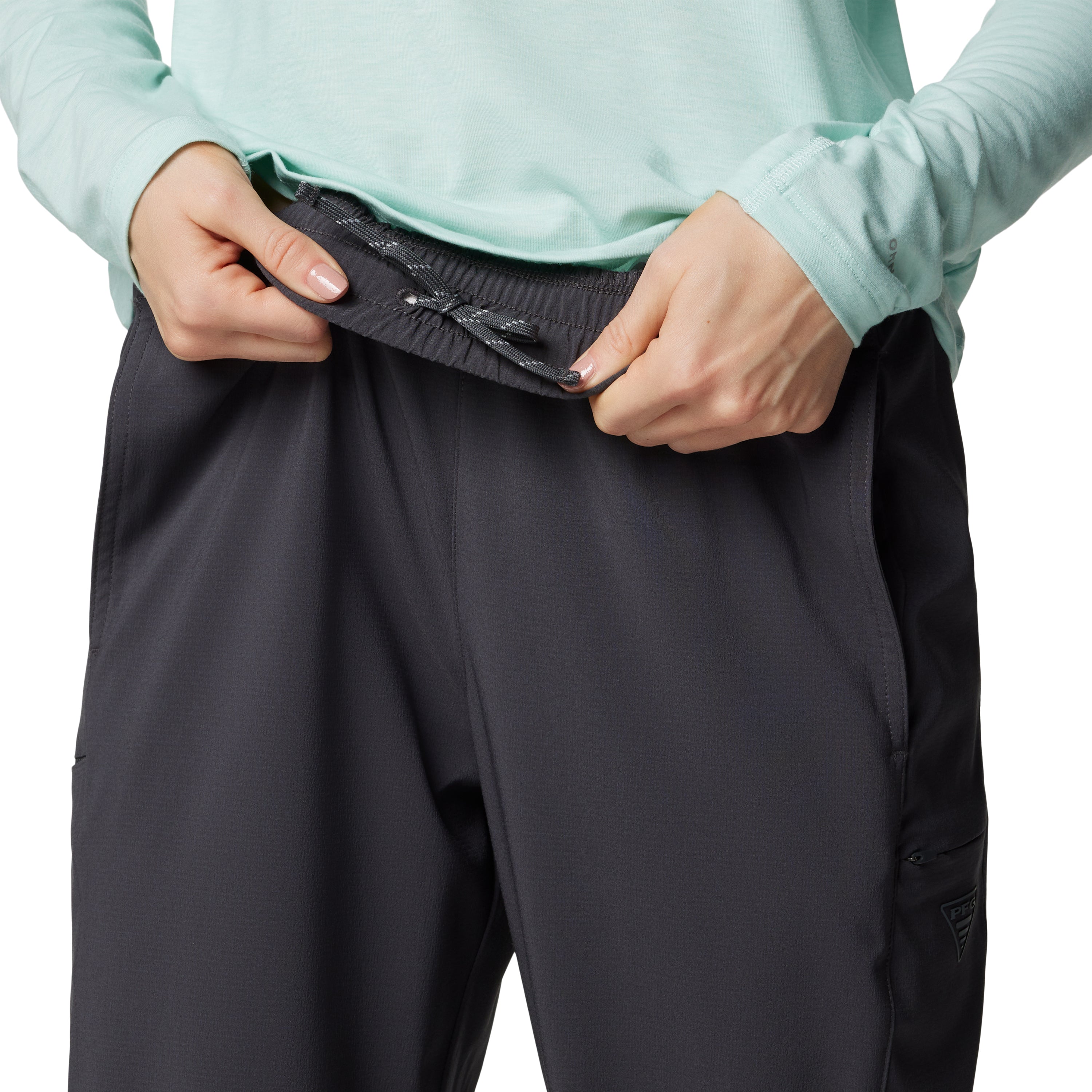 Columbia Women's PFG Uncharted Pull On Pant Shark Image 03