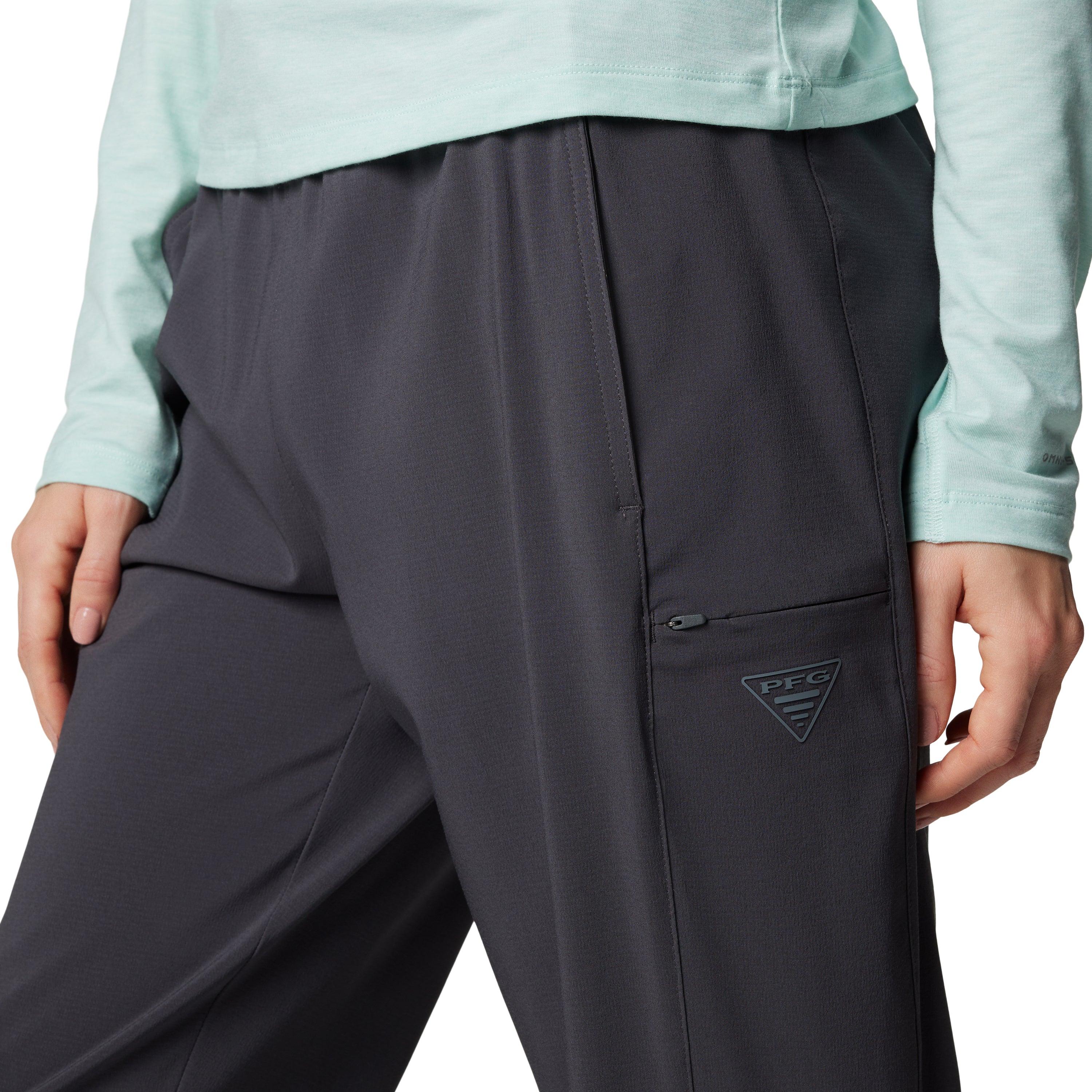 Columbia Women's PFG Uncharted Pull On Pant Shark Image 05