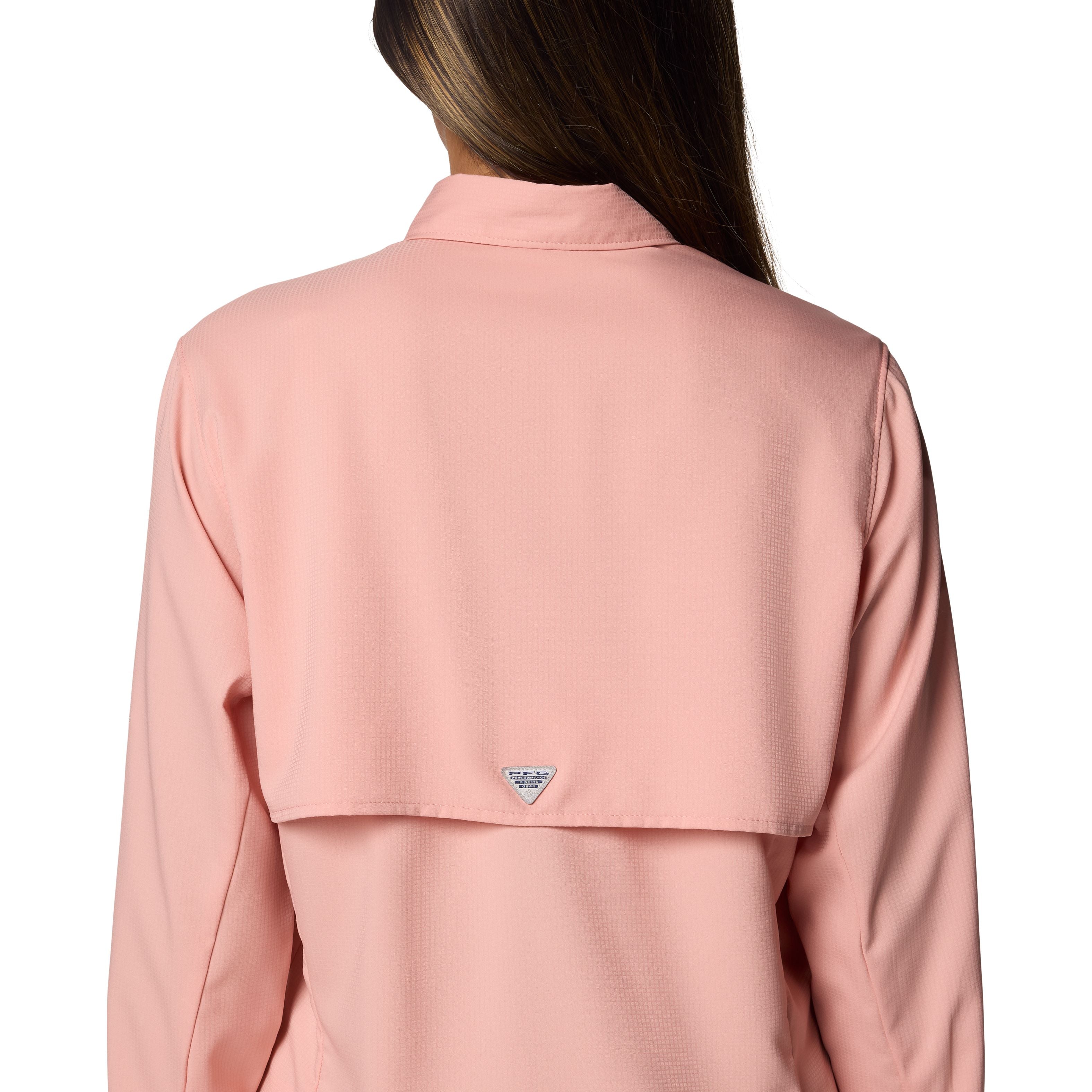 Columbia Women's Tamiami II LS Shirt Faux Pink Image 03