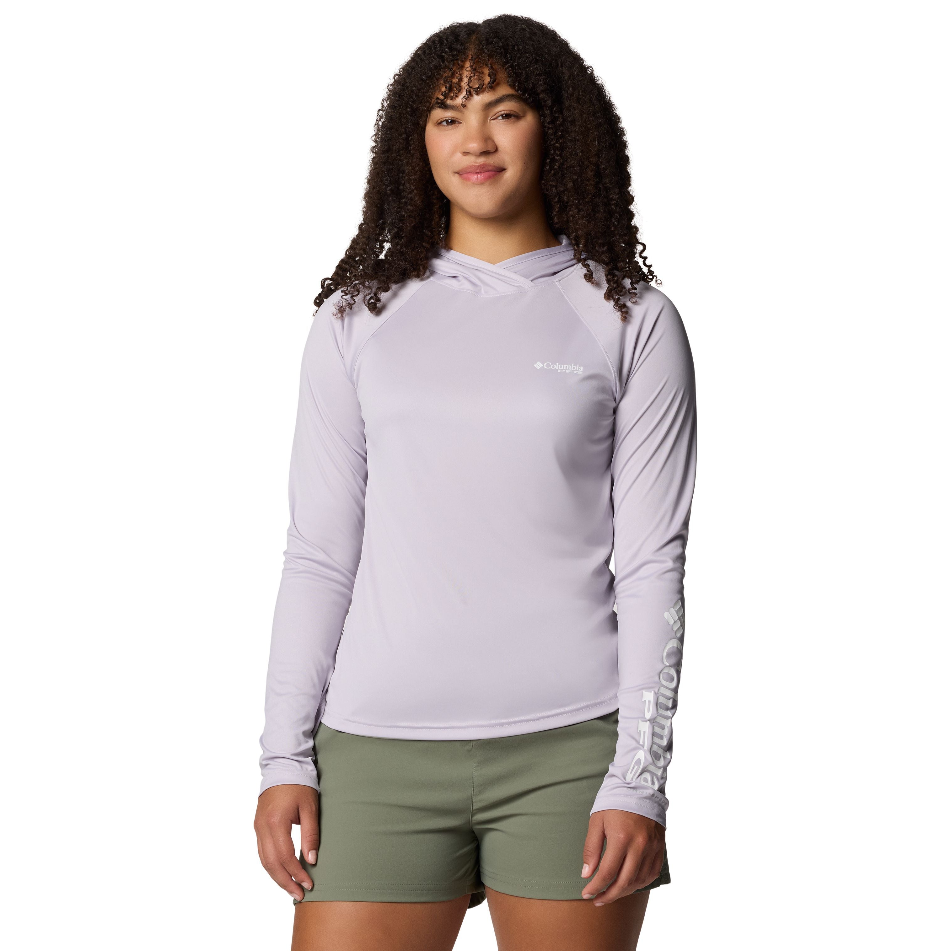 Columbia Women's Tidal Tee II Hoodie Lavender Pearl Image 05