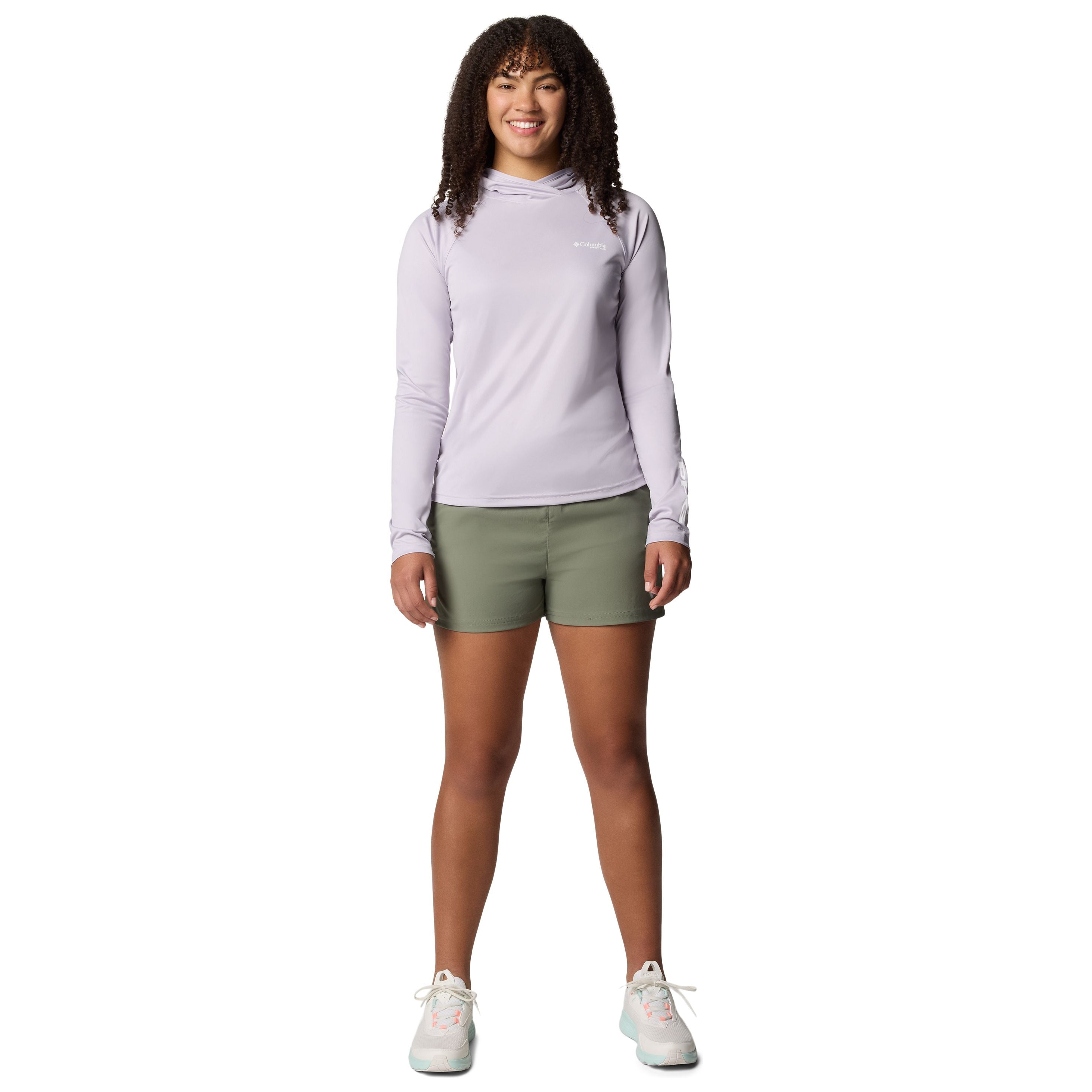 Columbia Women's Tidal Tee II Hoodie Lavender Pearl Image 06
