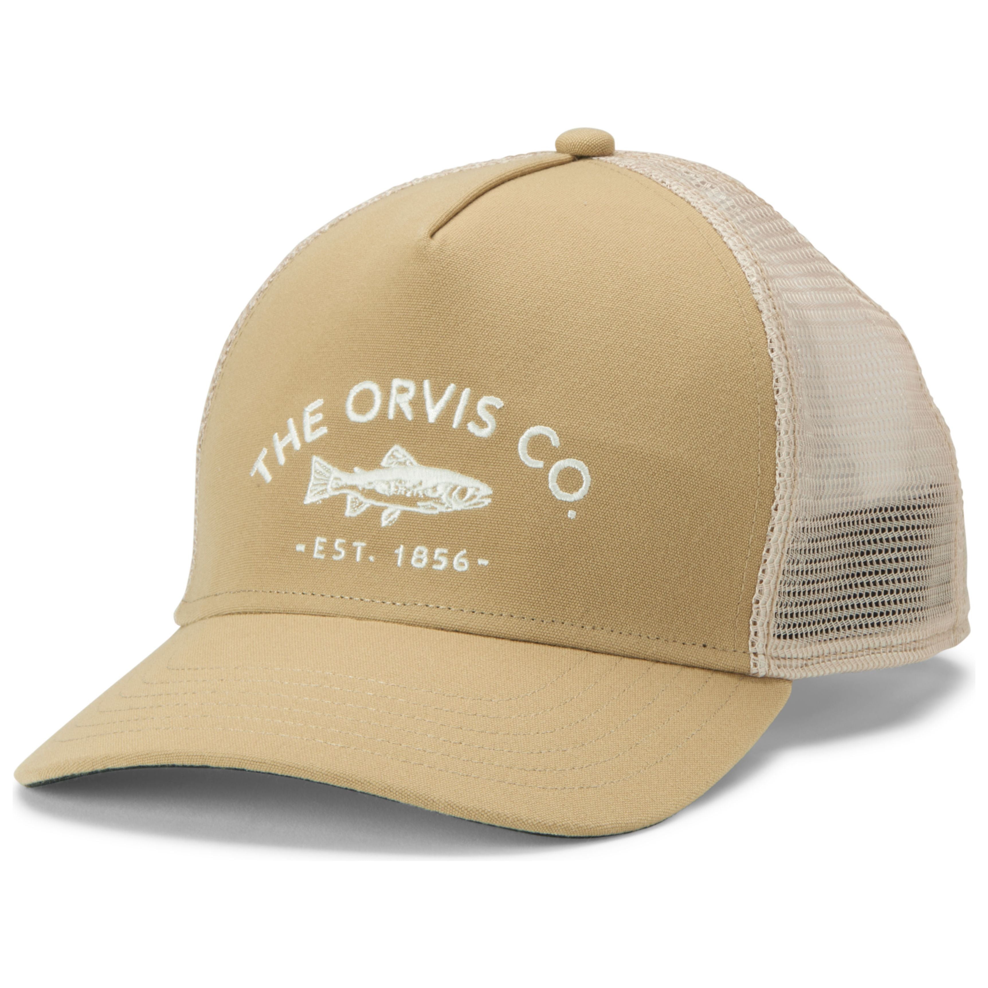 Orvis Co Trucker Hat Khaki Image 01