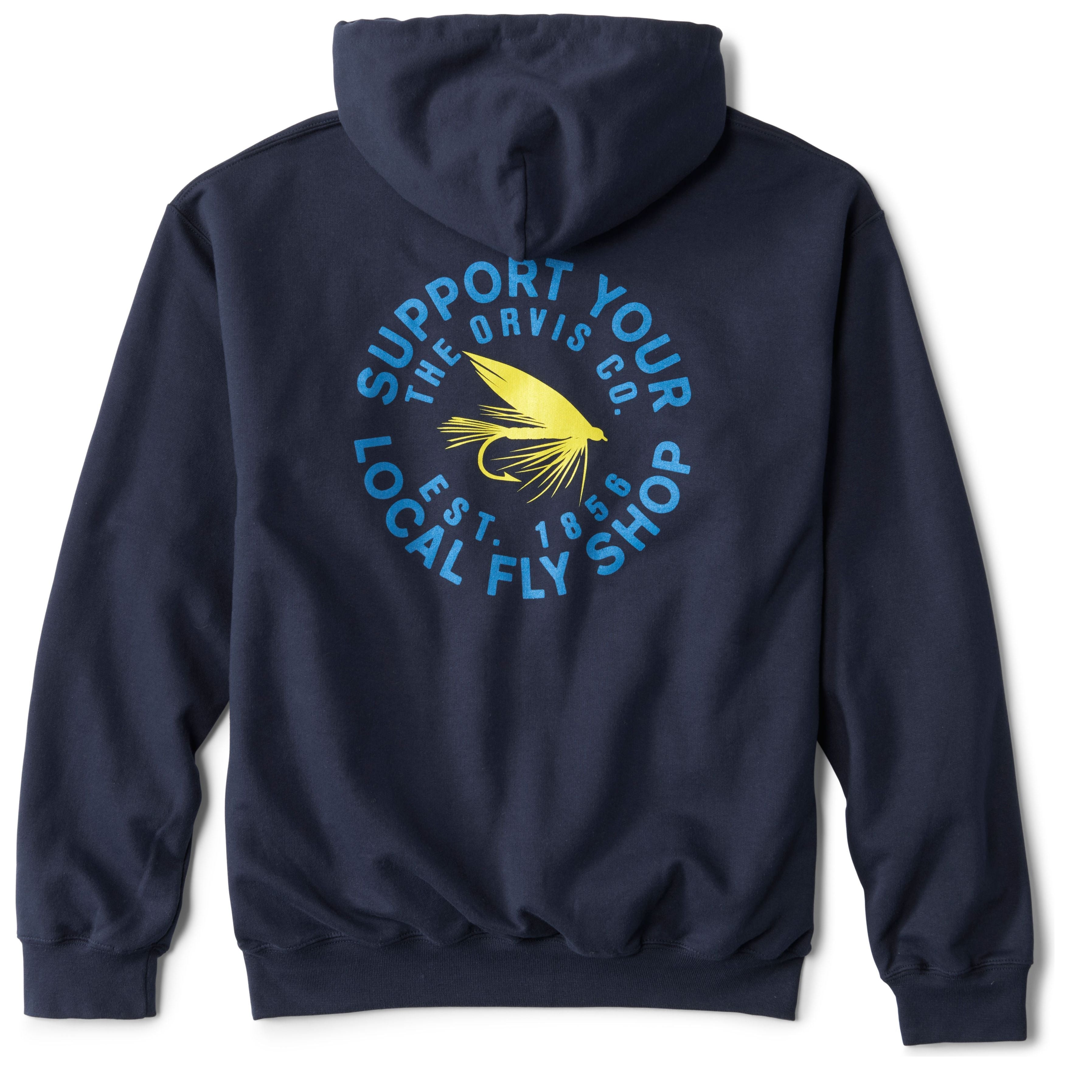 Orvis Fly Shop Hoodie True Navy Image 01