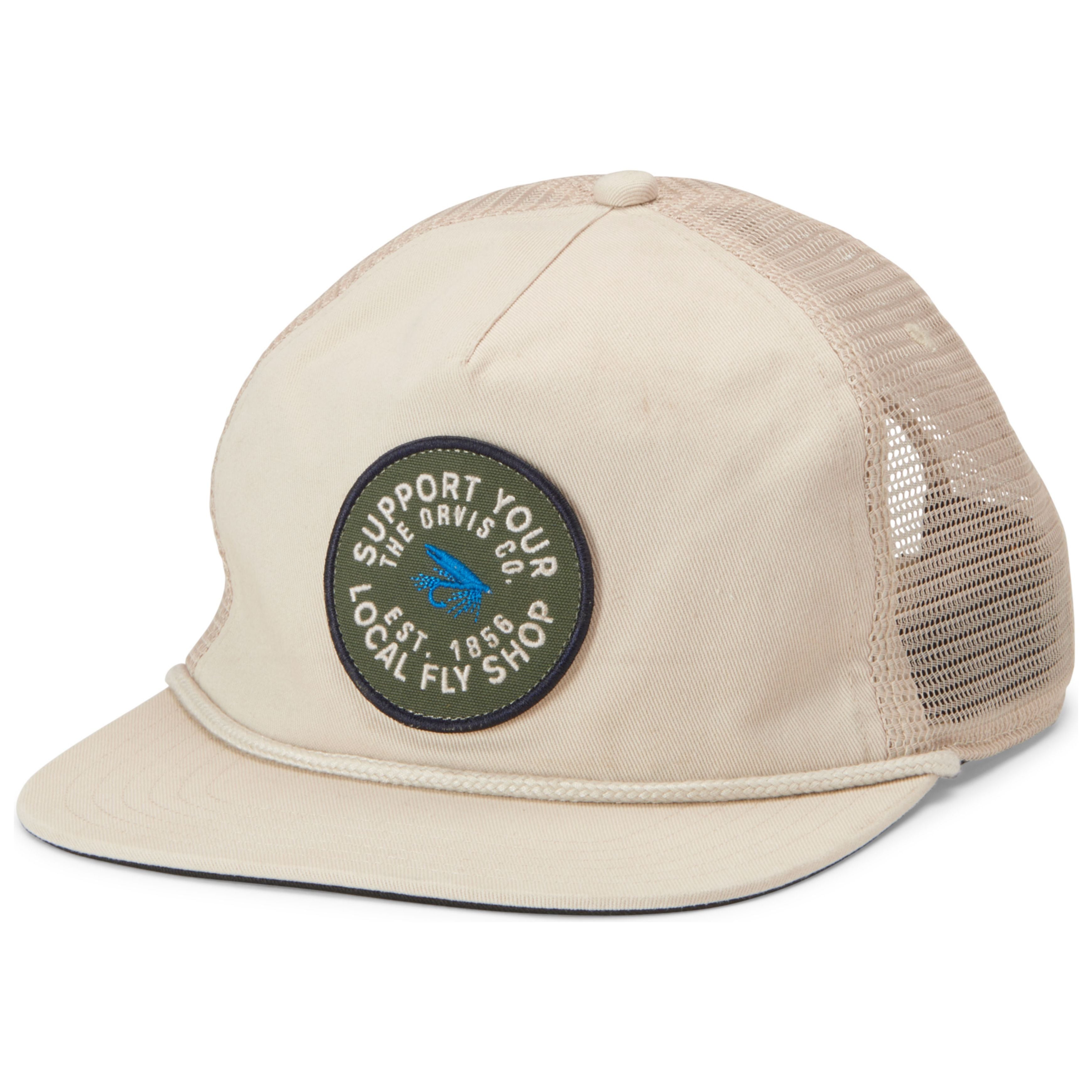 Orvis Fly Shop Rope Hat Pale Stone Image 01