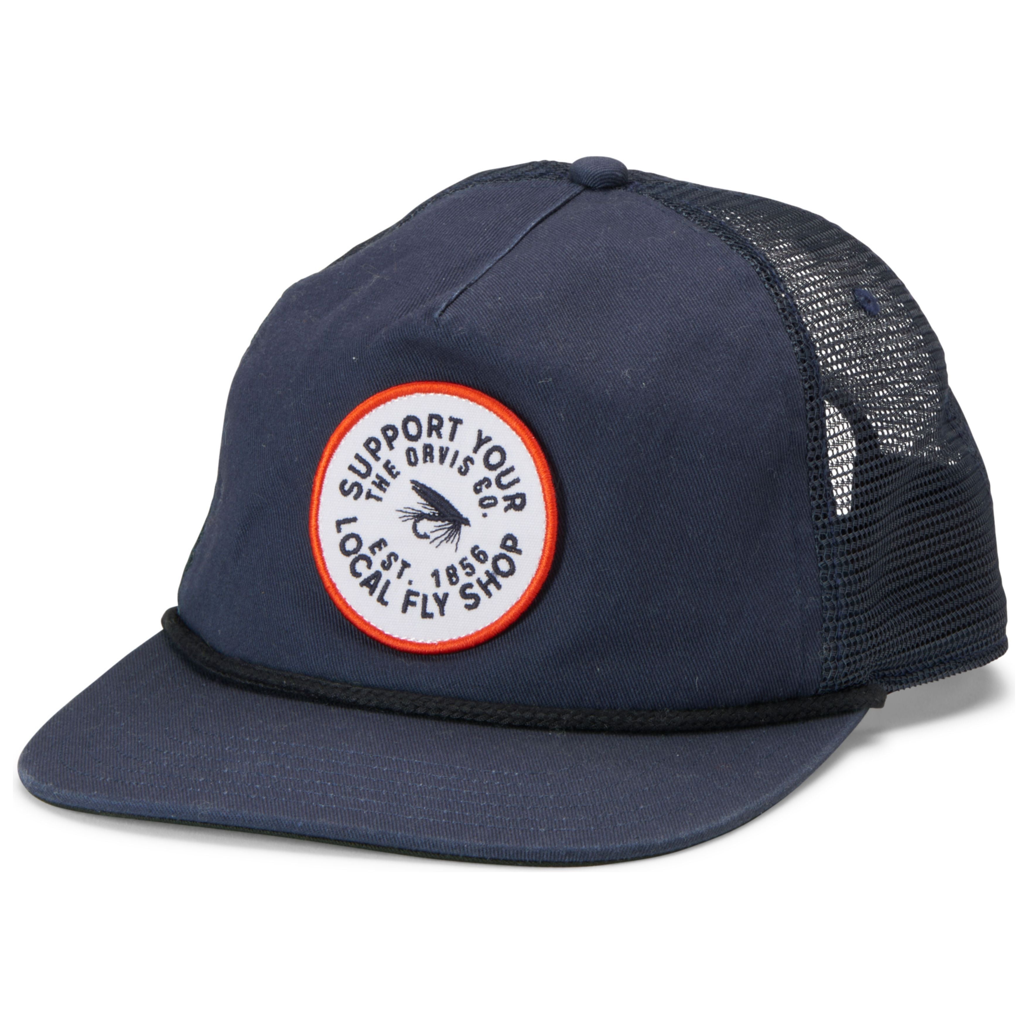 Orvis Fly Shop Rope Hat True Navy Image 01