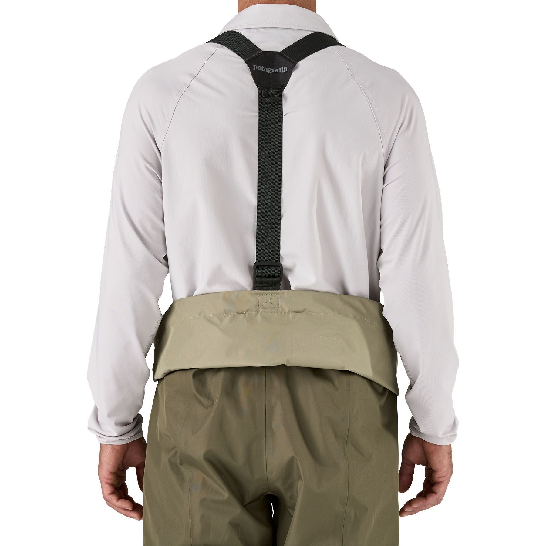 Patagonia Men's Swiftcurrent Traverse Zip-Front Waders River Rock Green Image 06
