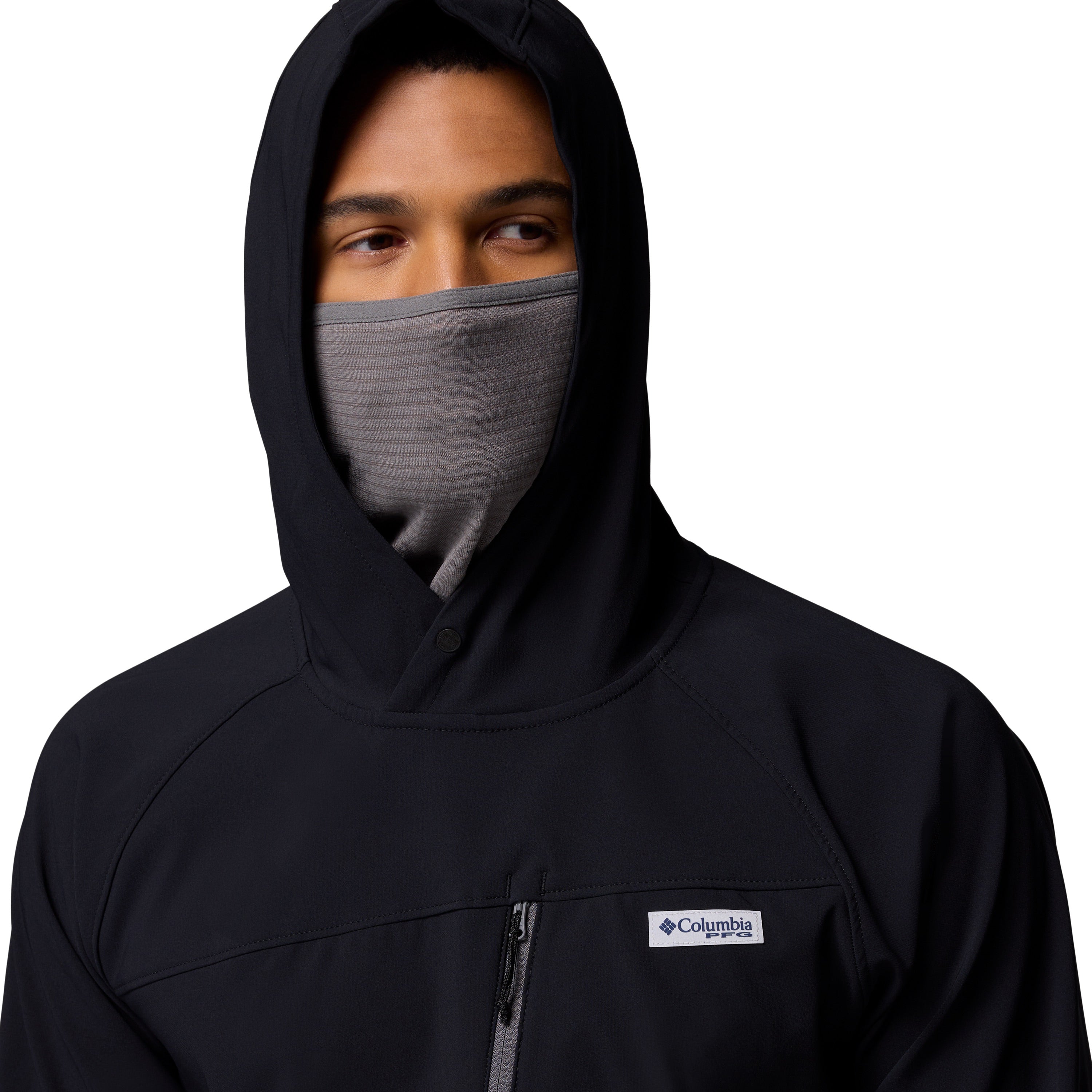Columbia Men's Hydroforce Hoodie Black Image 06