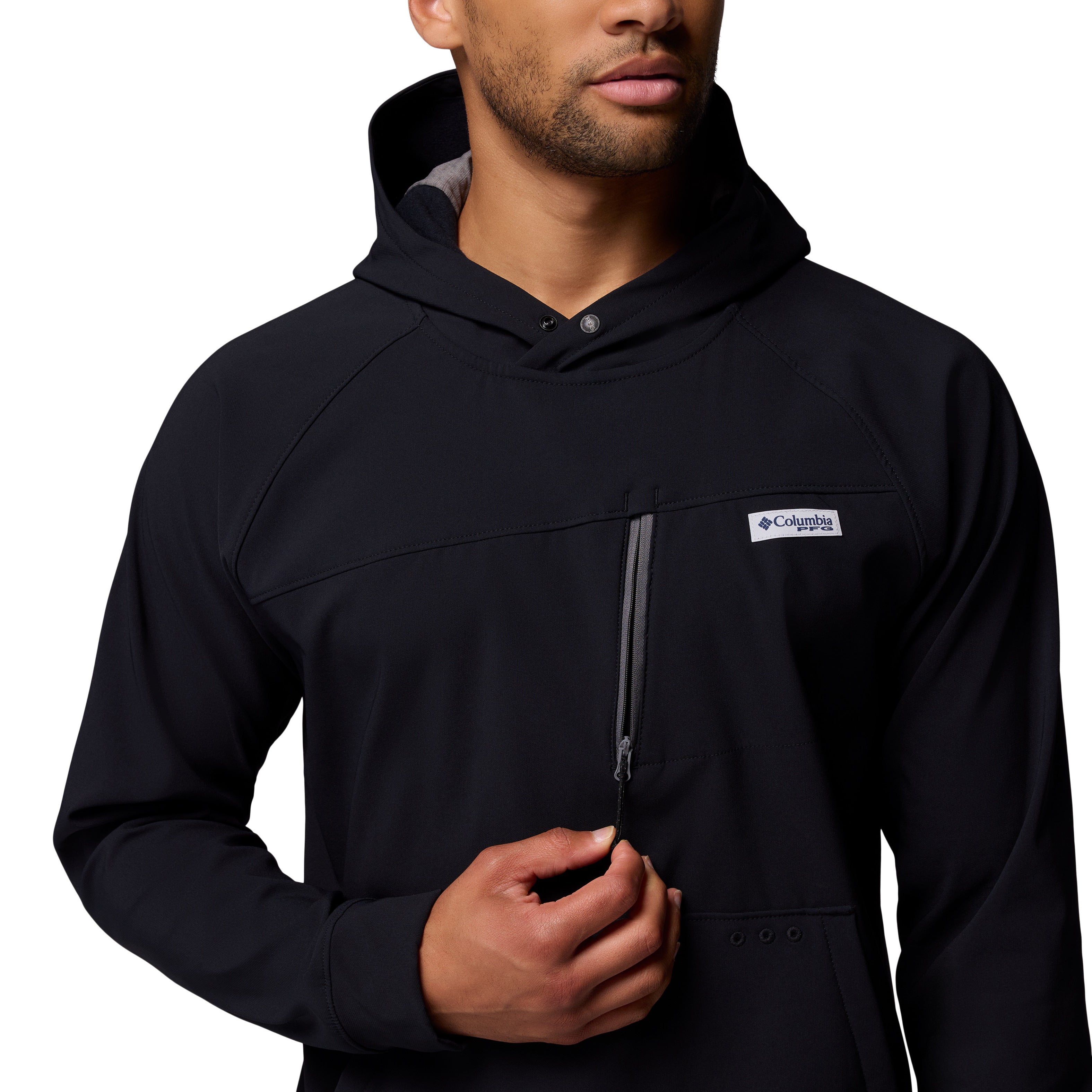 Columbia Men's Hydroforce Hoodie Black Image 07