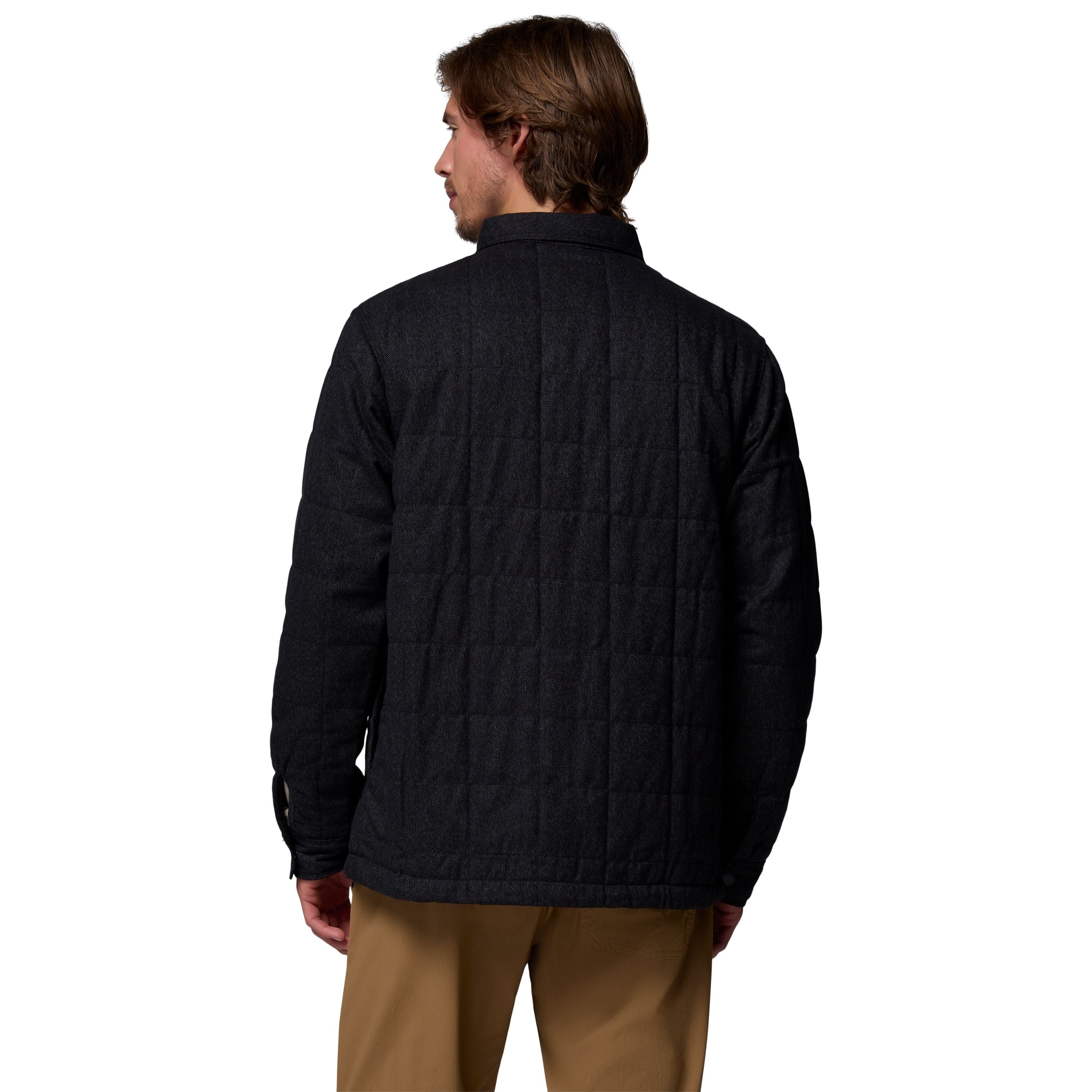 Columbia Men's Landroamer Quilted Shirt Jacket Black Image 03