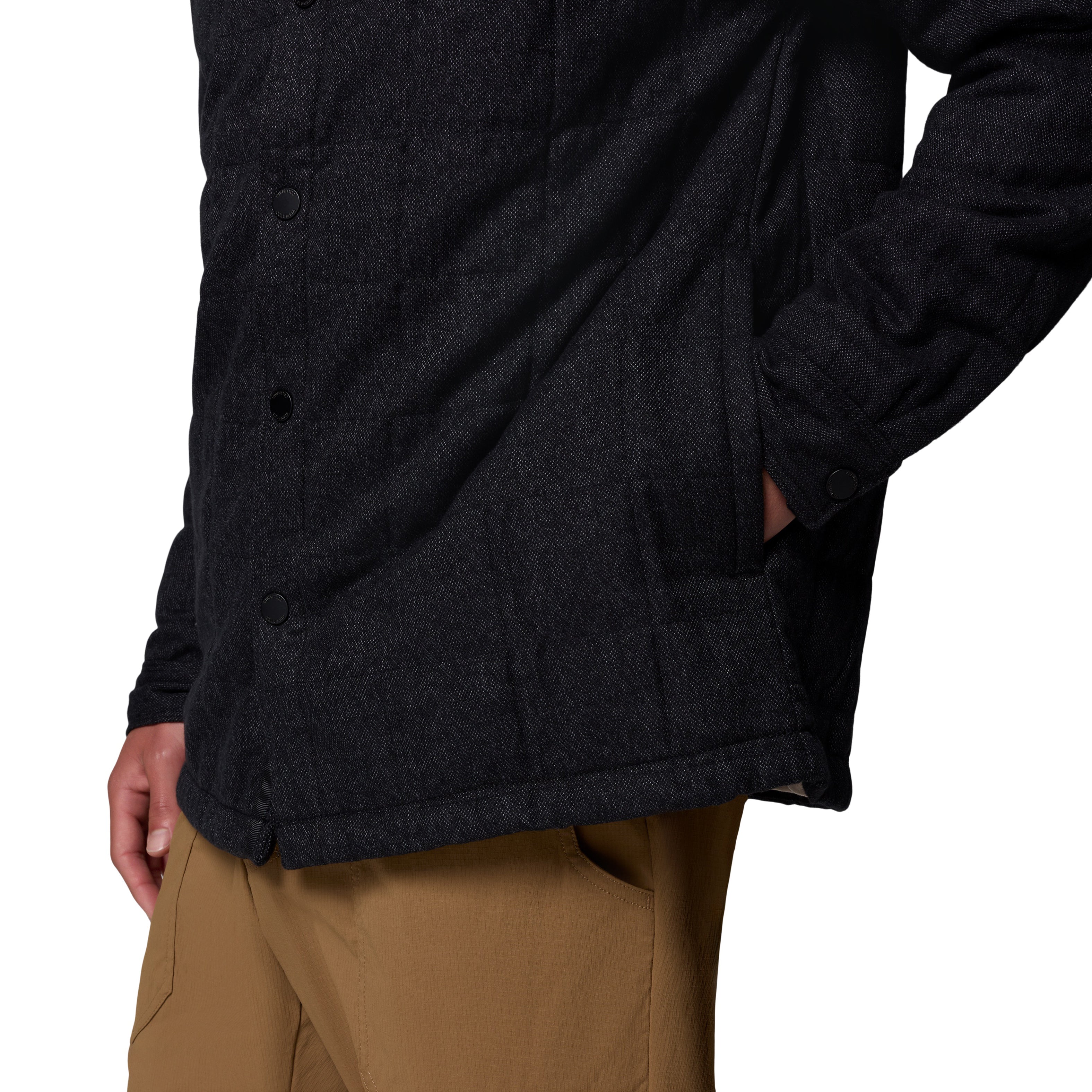 Columbia Men's Landroamer Quilted Shirt Jacket Black Image 07