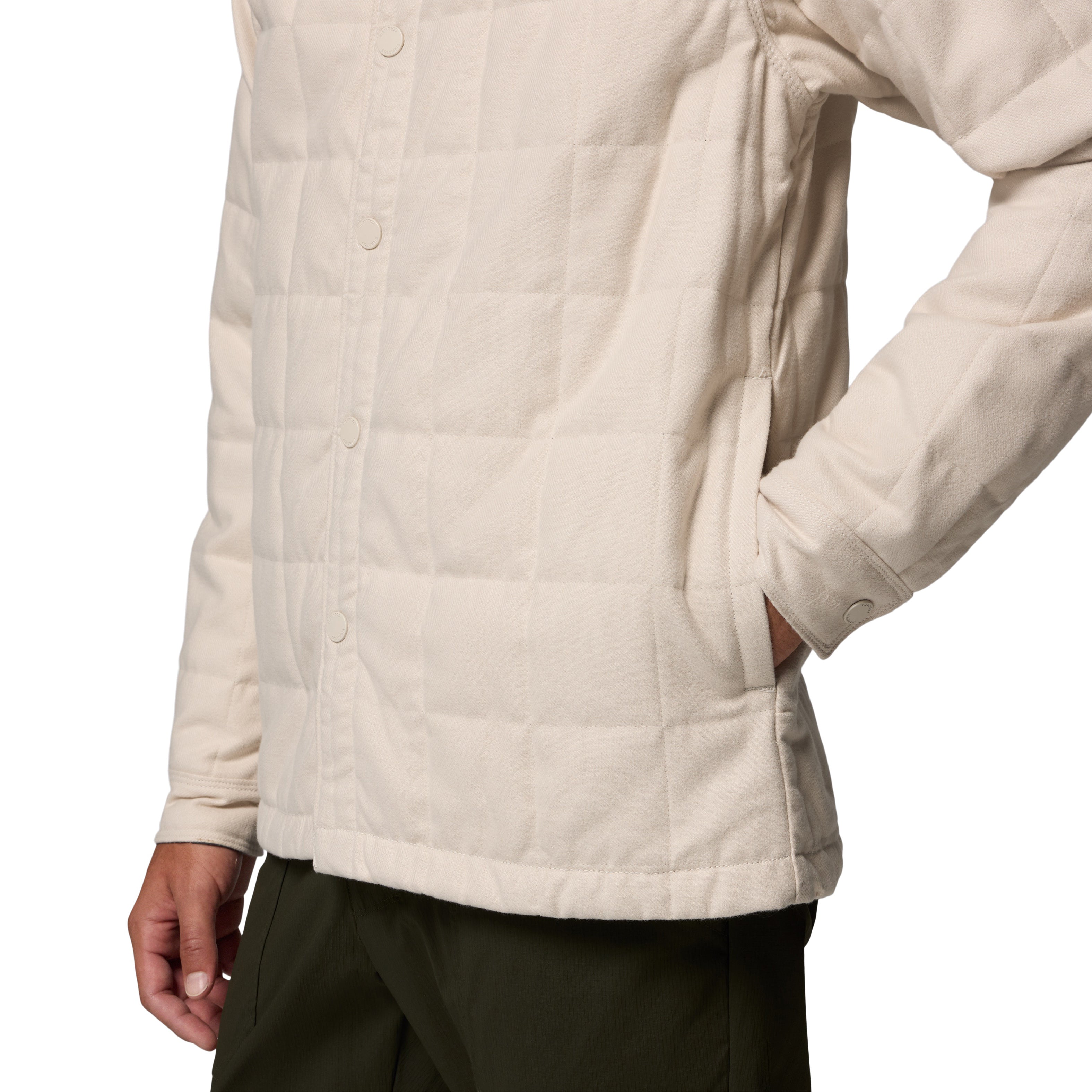 Columbia Men's Landroamer Quilted Shirt Jacket Dark Stone Image 07