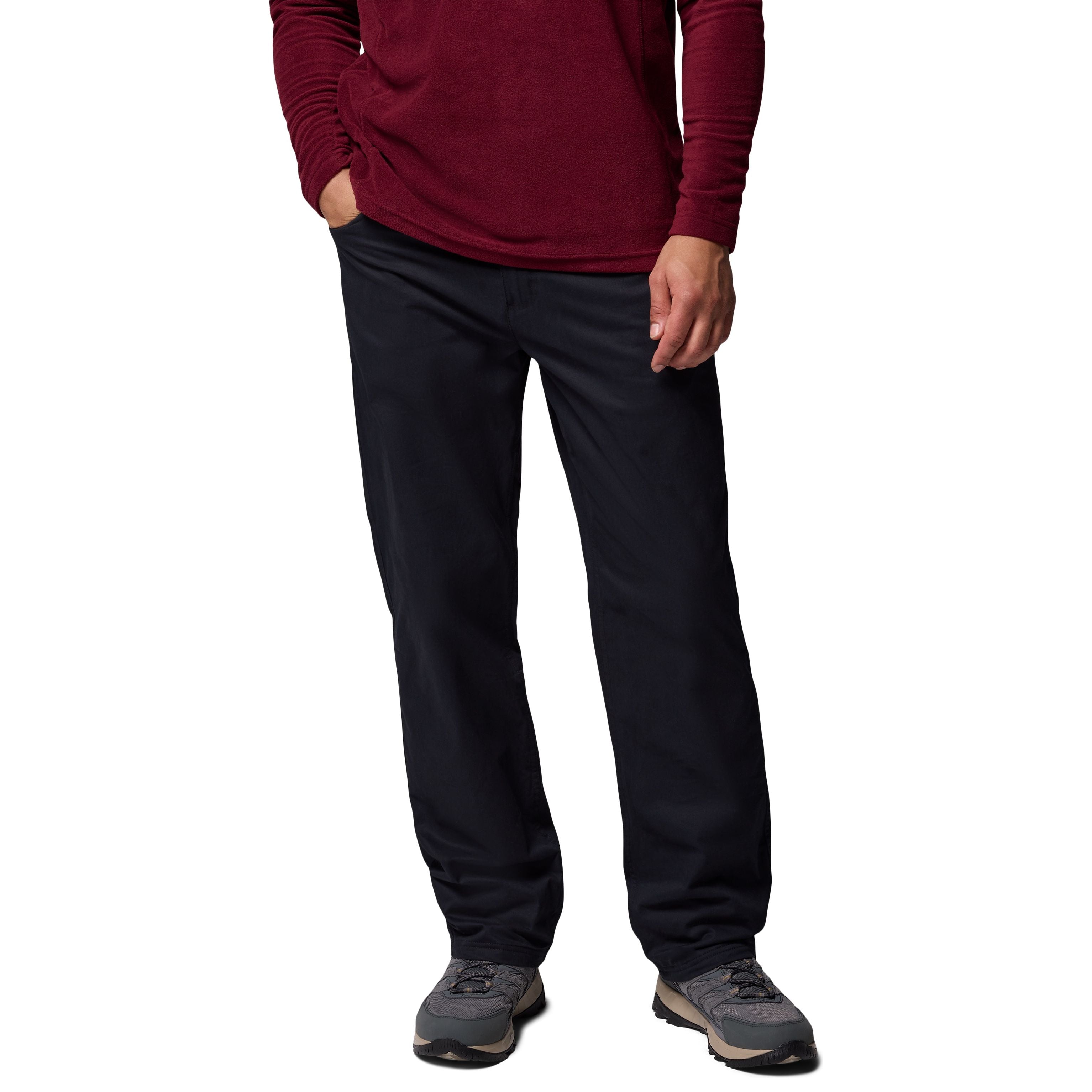 Columbia Men's Rapid Rivers Fleece Lined Pant Black Image 01