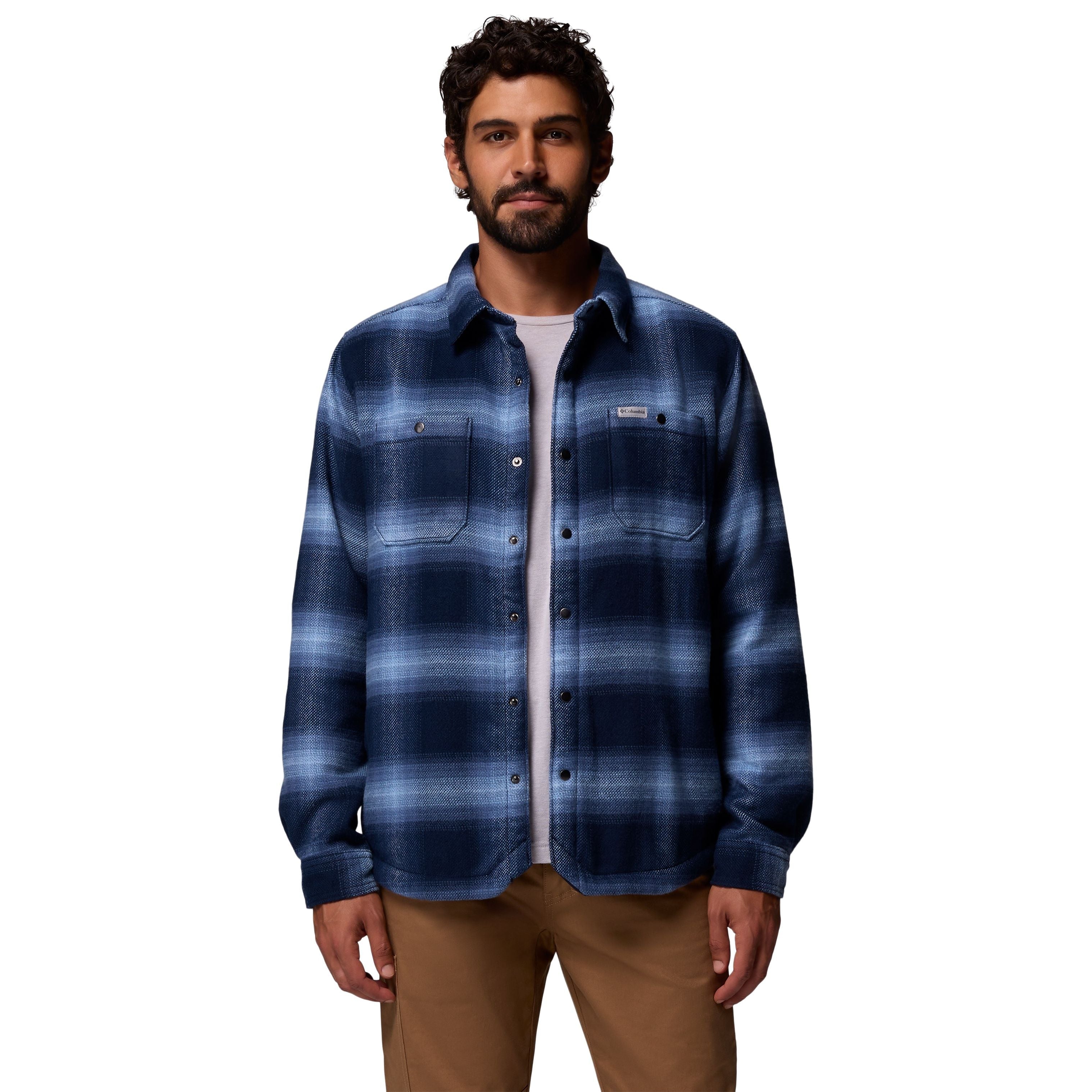Columbia Men's Windward II Shirt Jacket Collegiate Navy Image 01