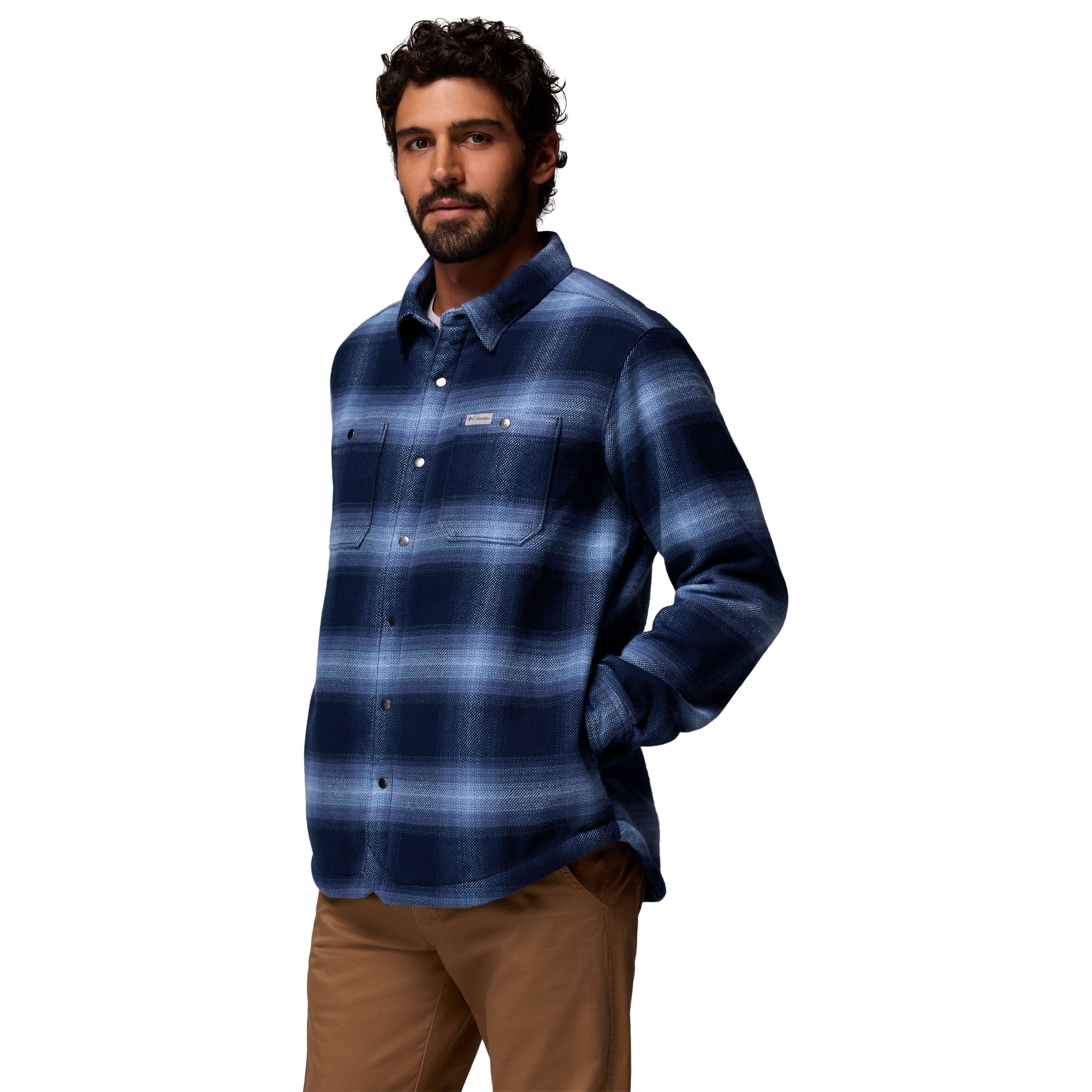Columbia Men's Windward II Shirt Jacket Collegiate Navy Image 04