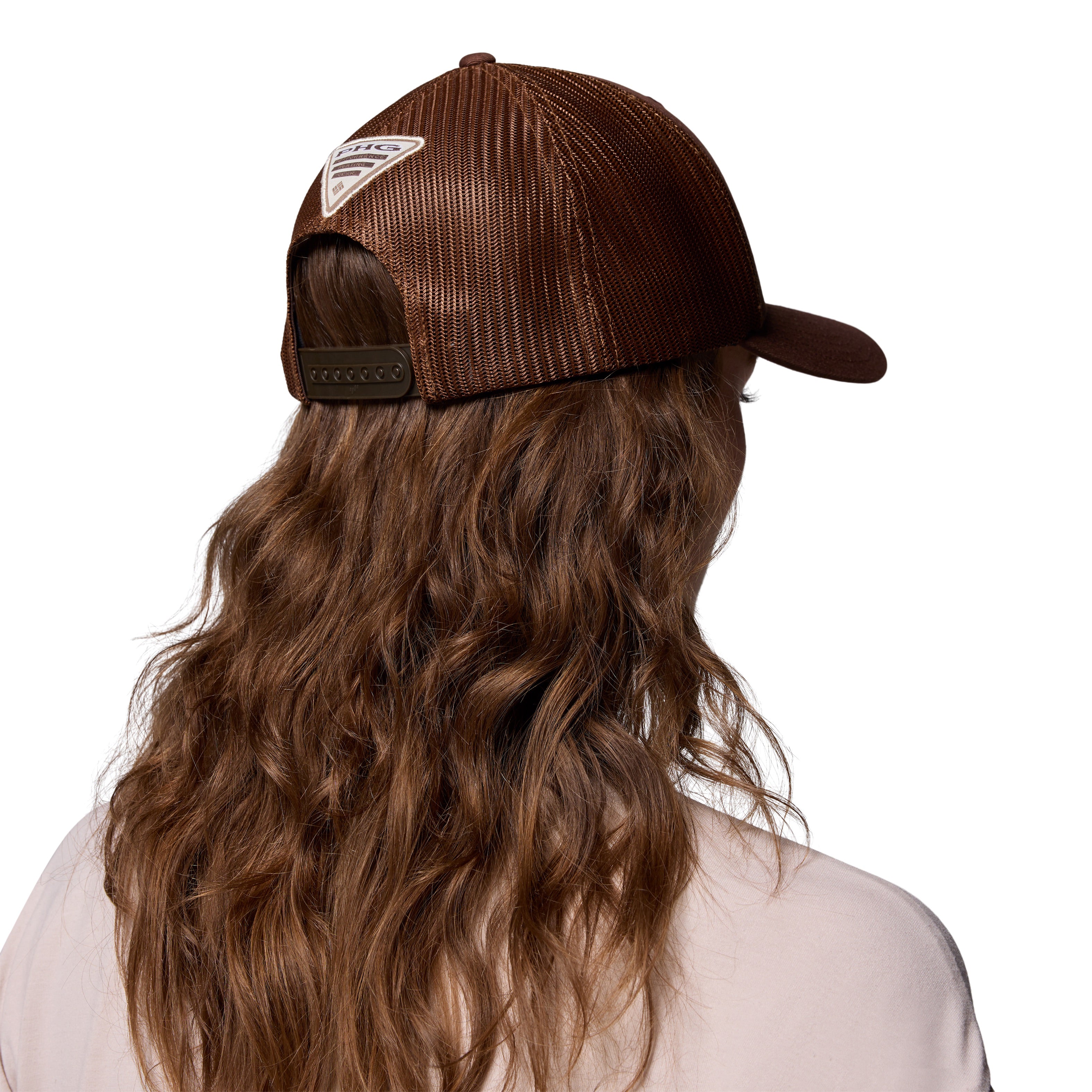 Columbia PHG Patch Mesh Snap Back Tobacco, Tested Tough Game Image 06