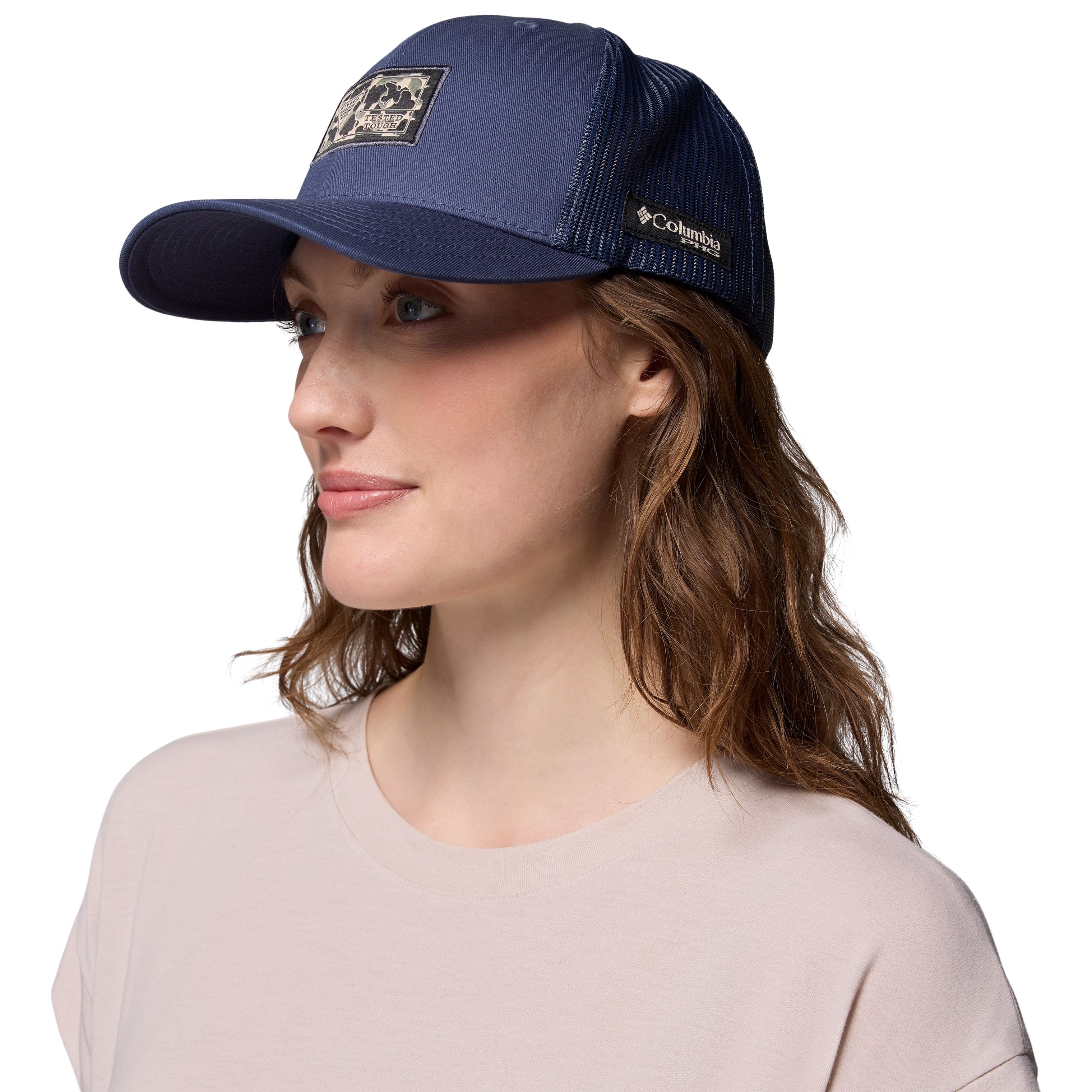 Columbia PHG Patch Mesh Snap Back Zinc, Tested Tough Duck Image 05