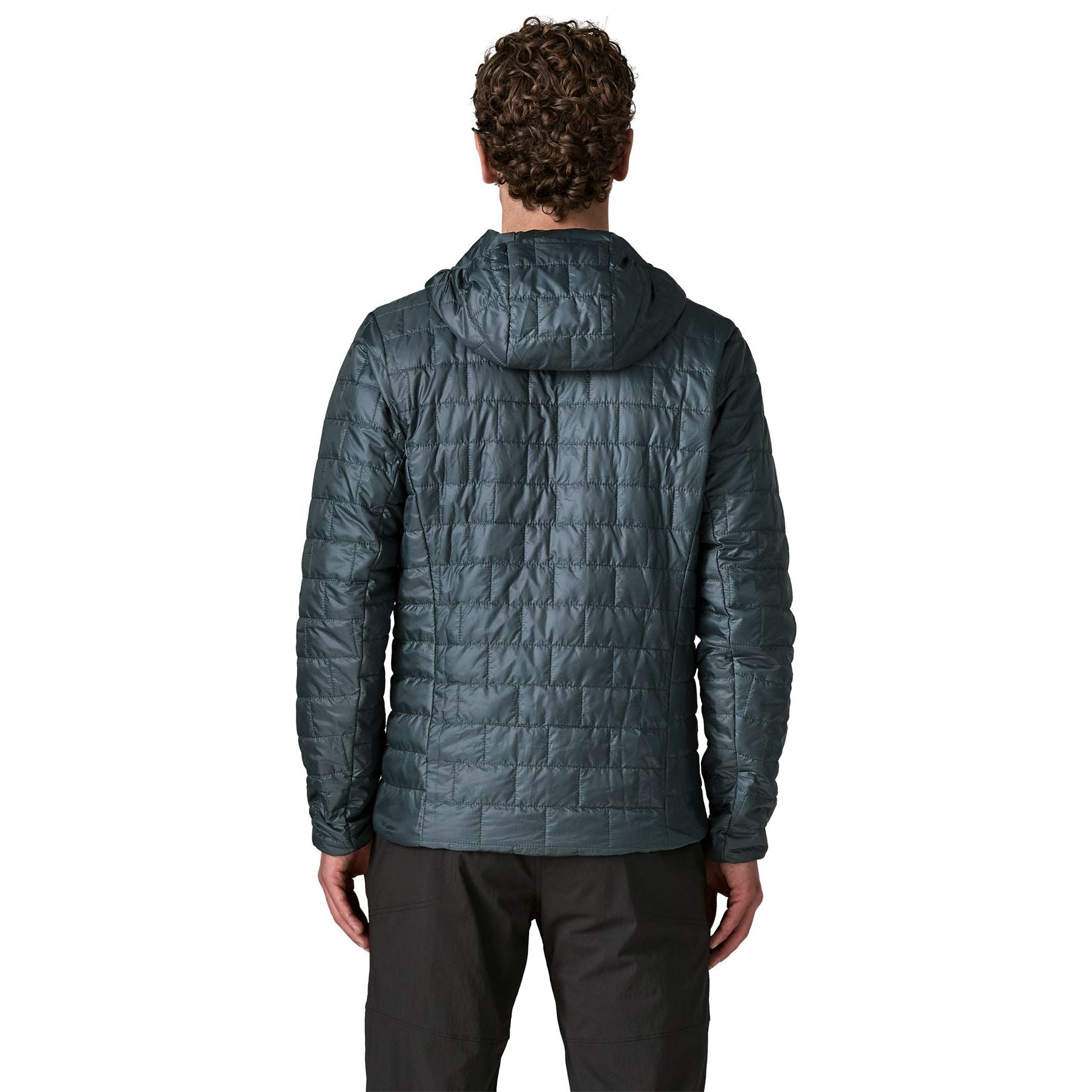 Patagonia Men's Nano Puff Hoody Summit Blue Image 04