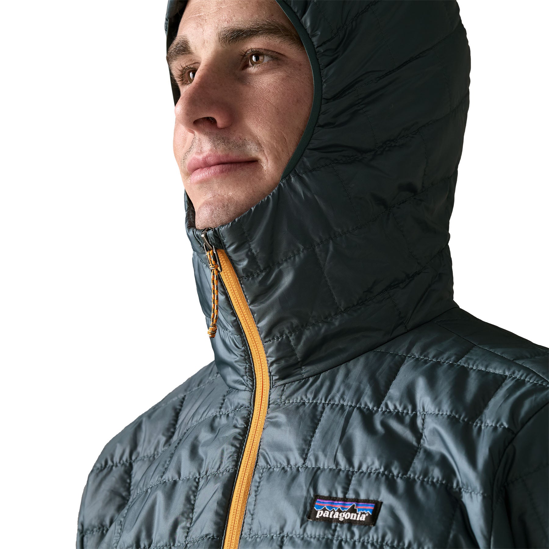 Patagonia Men's Nano Puff Hoody Summit Blue Image 06
