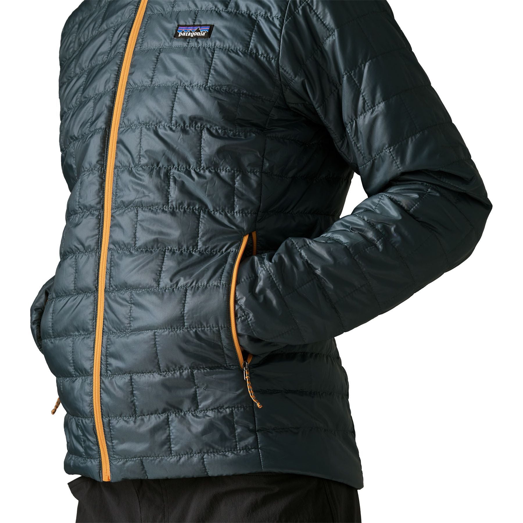 Patagonia Men's Nano Puff Hoody Summit Blue Image 07