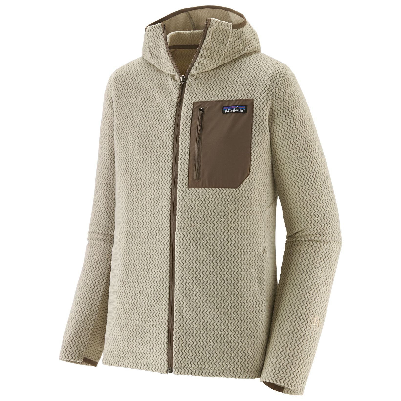 Patagonia Men's R1 Air Full-Zip Hoody Pelican Image 01