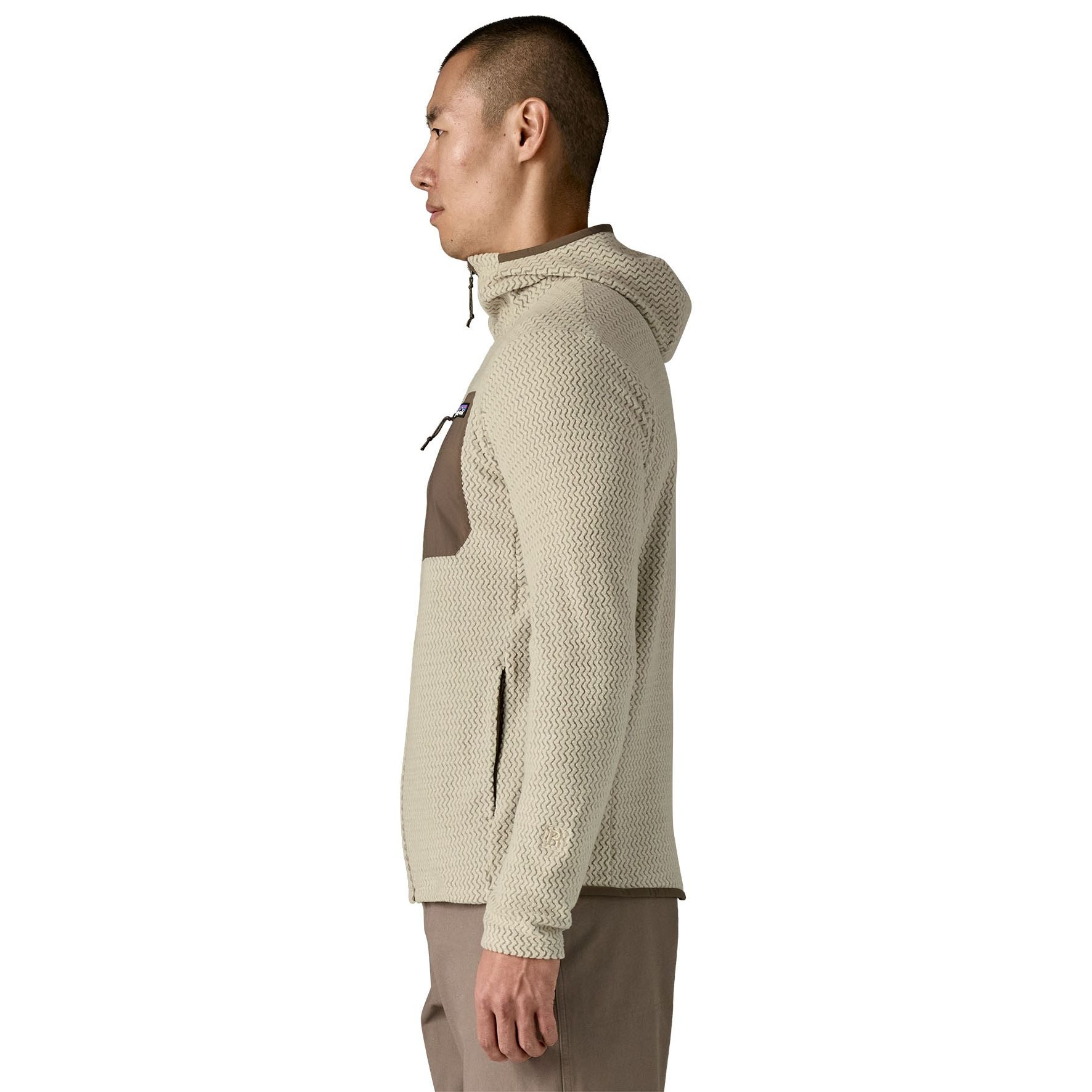 Patagonia Men's R1 Air Full-Zip Hoody Pelican Image 04