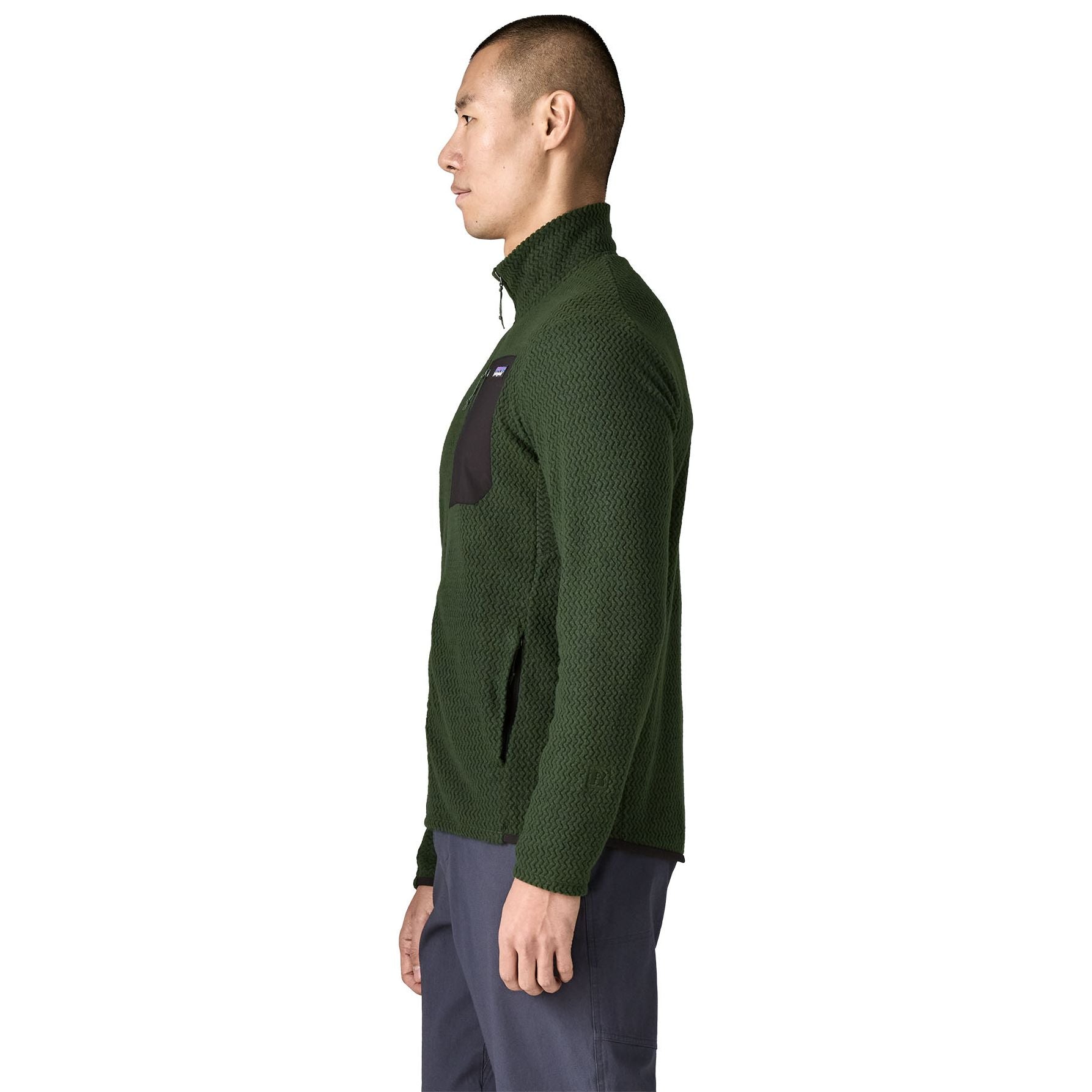 Patagonia Men's R1 Air Jacket Treeline Green Image 03