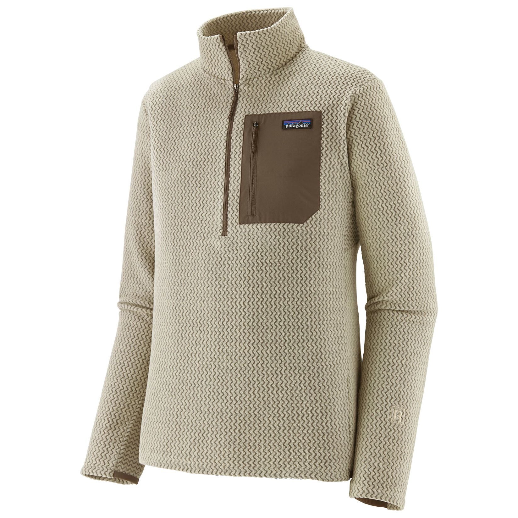 Patagonia Men's R1 Air Zip Neck Pelican Image 02
