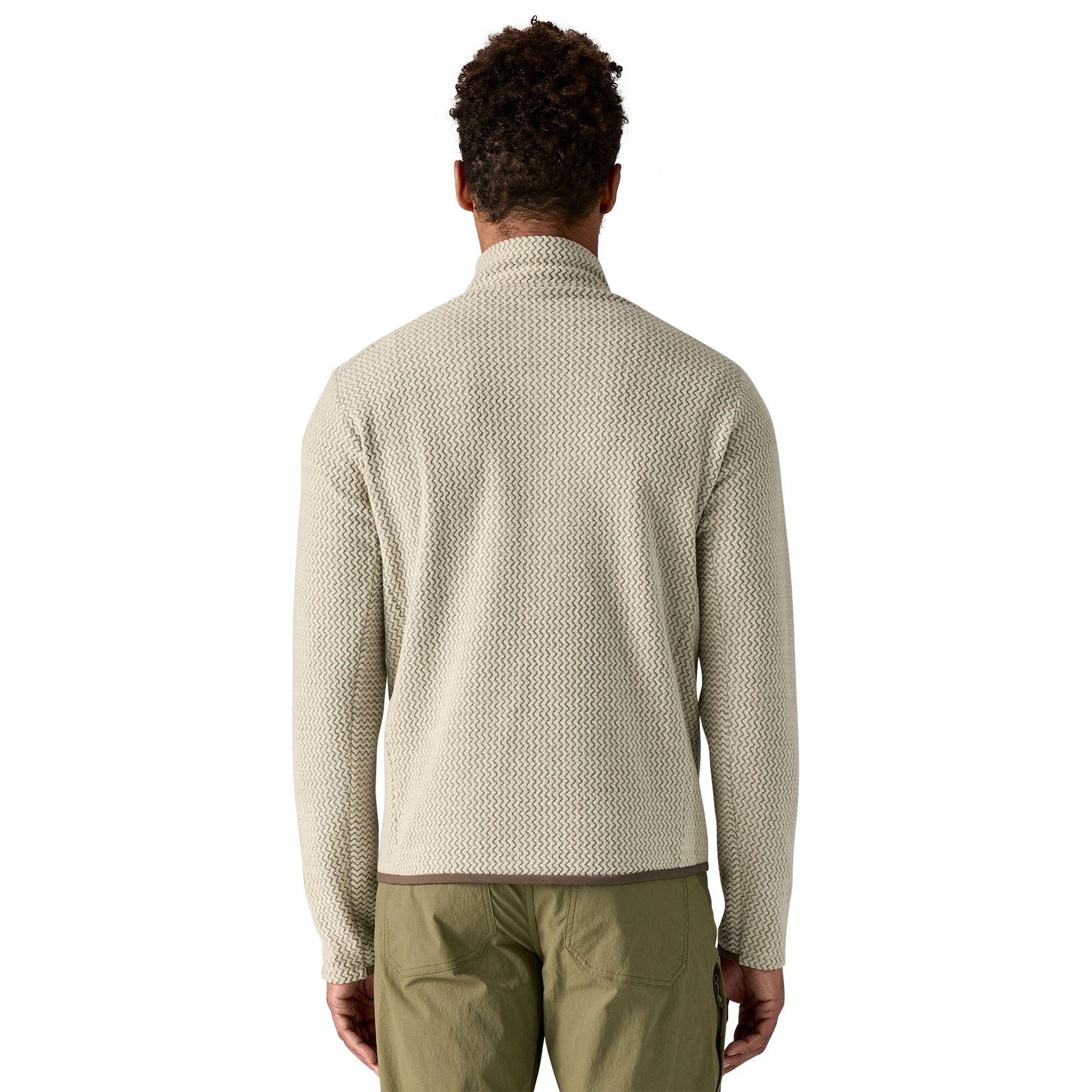 Patagonia Men's R1 Air Zip Neck Pelican Image 05