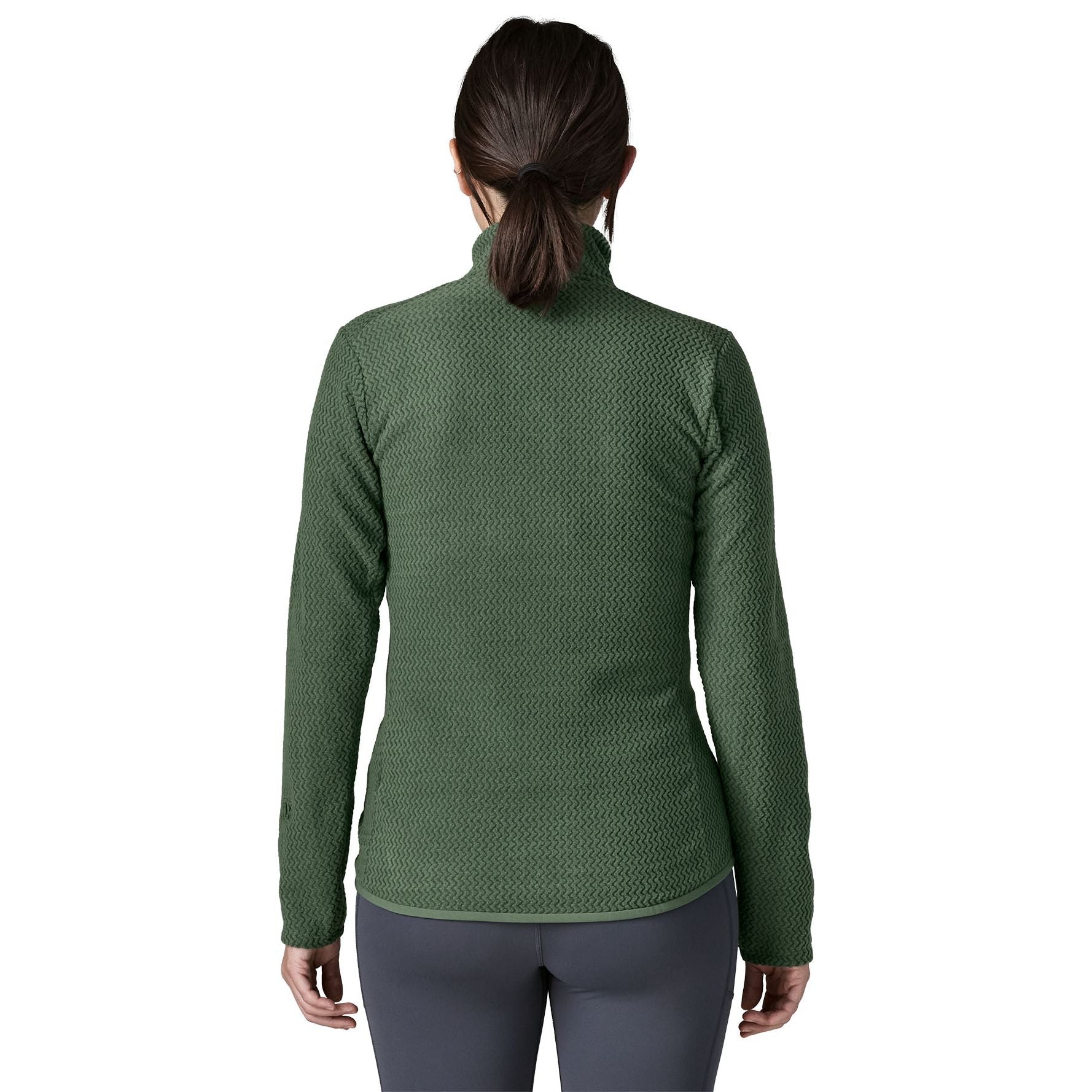 Patagonia Women's R1 Air Jacket Canopy Green Image 04