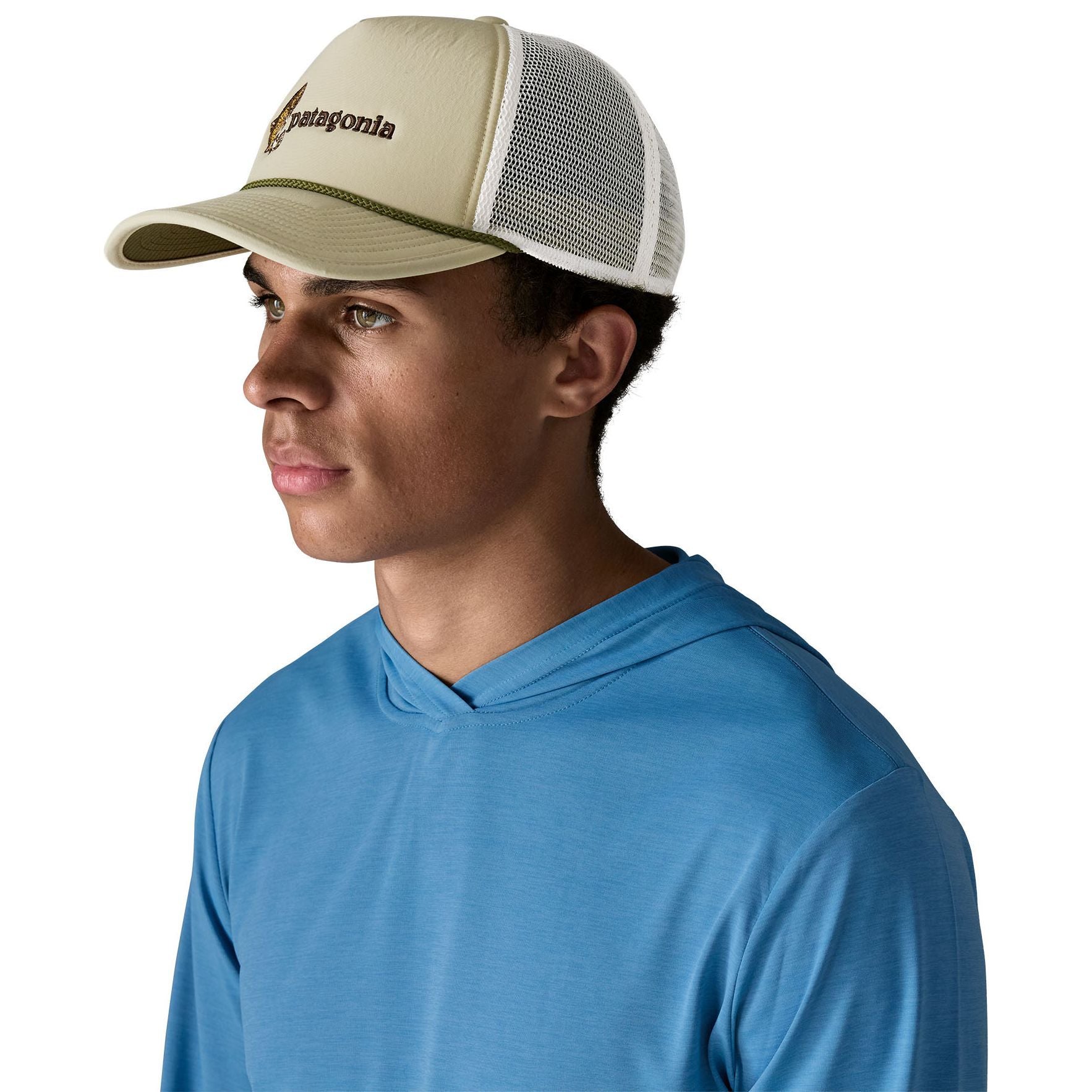 Patagonia Broadcaster Hat Fish Jump: Weathered Stone