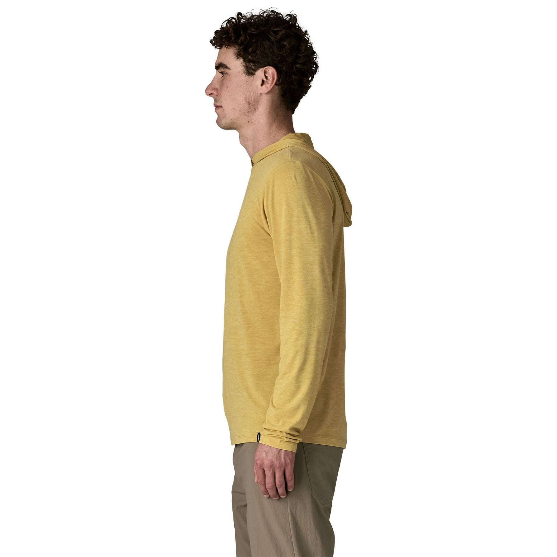 Patagonia Men's Capilene Cool Daily Hoody Limestone Yellow - Light Limestone Yellow X-Dye