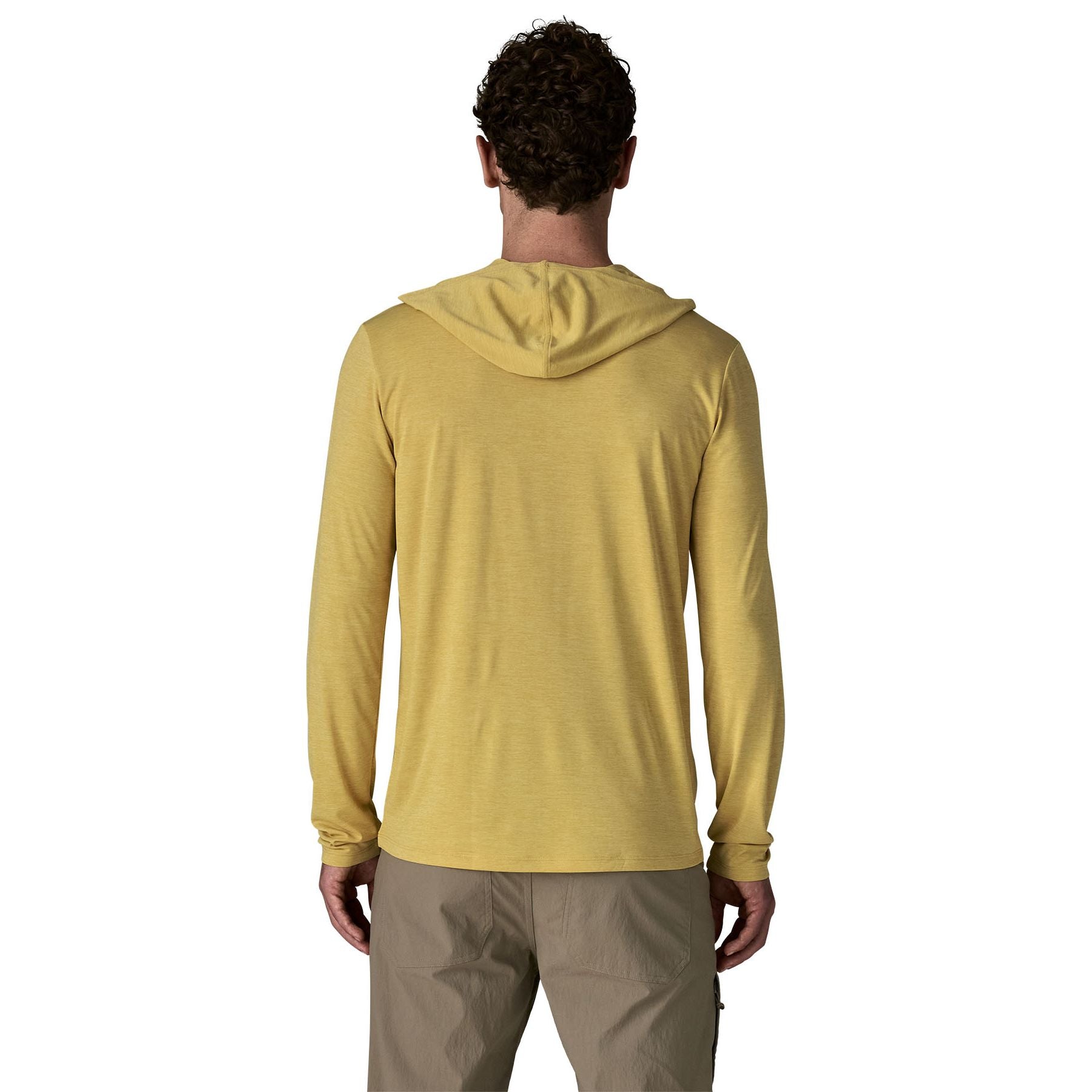 Patagonia Men's Capilene Cool Daily Hoody Limestone Yellow - Light Limestone Yellow X-Dye