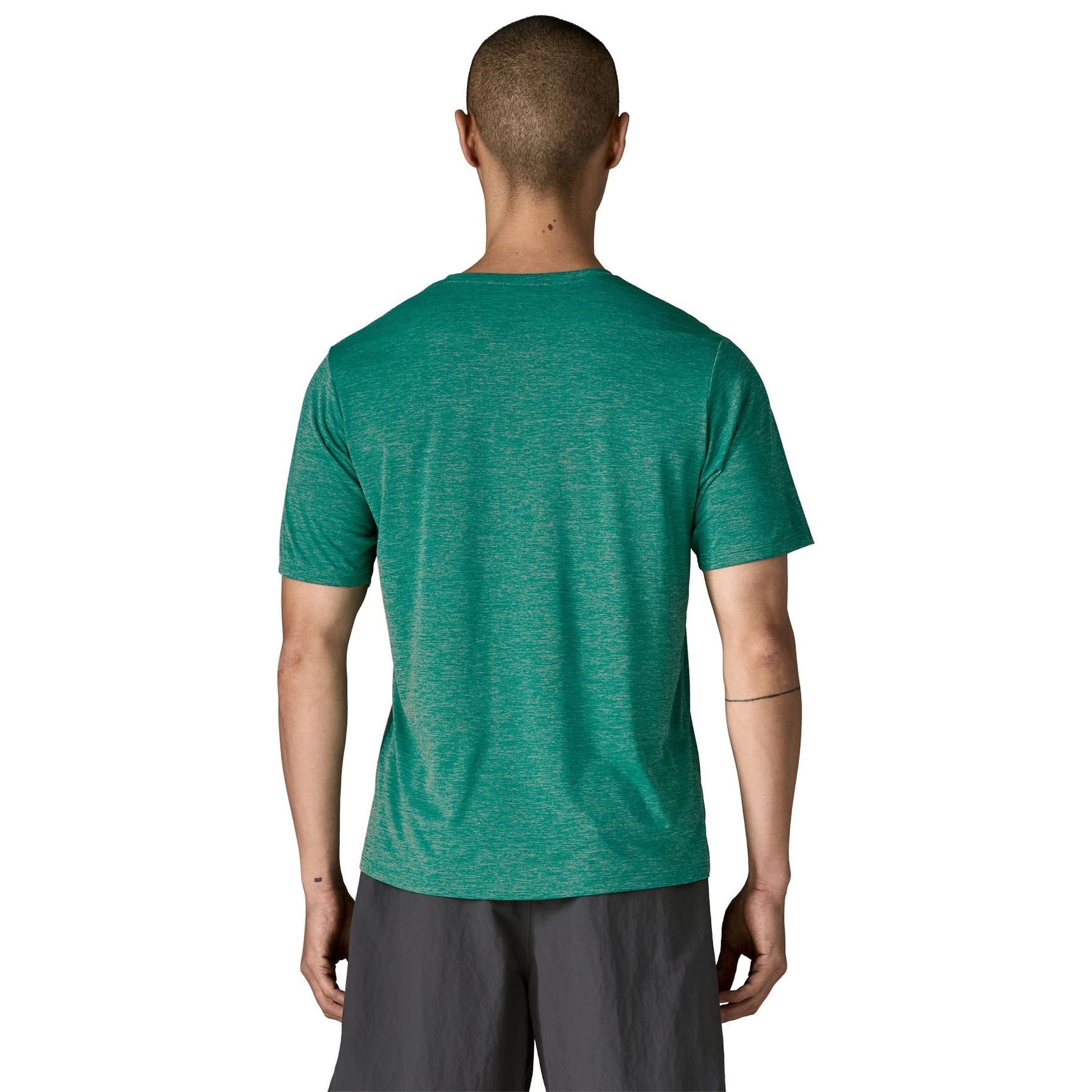 Patagonia Men's Capilene Cool Daily Shirt Gem Green - Light Gem Green X-Dye
