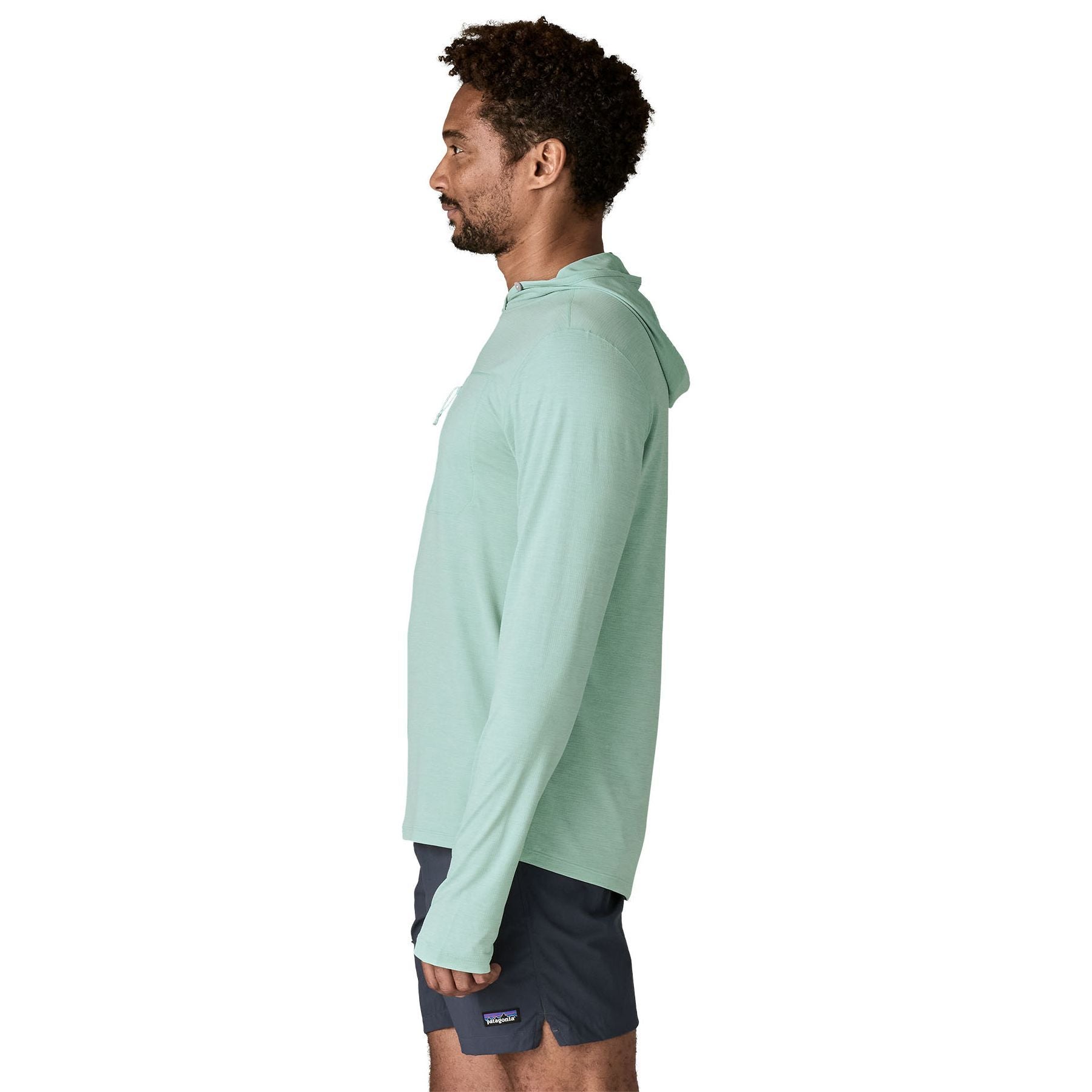 Patagonia Men's Capilene Cool Sun Hoody Thermal Blue - Thin Ice X-Dye