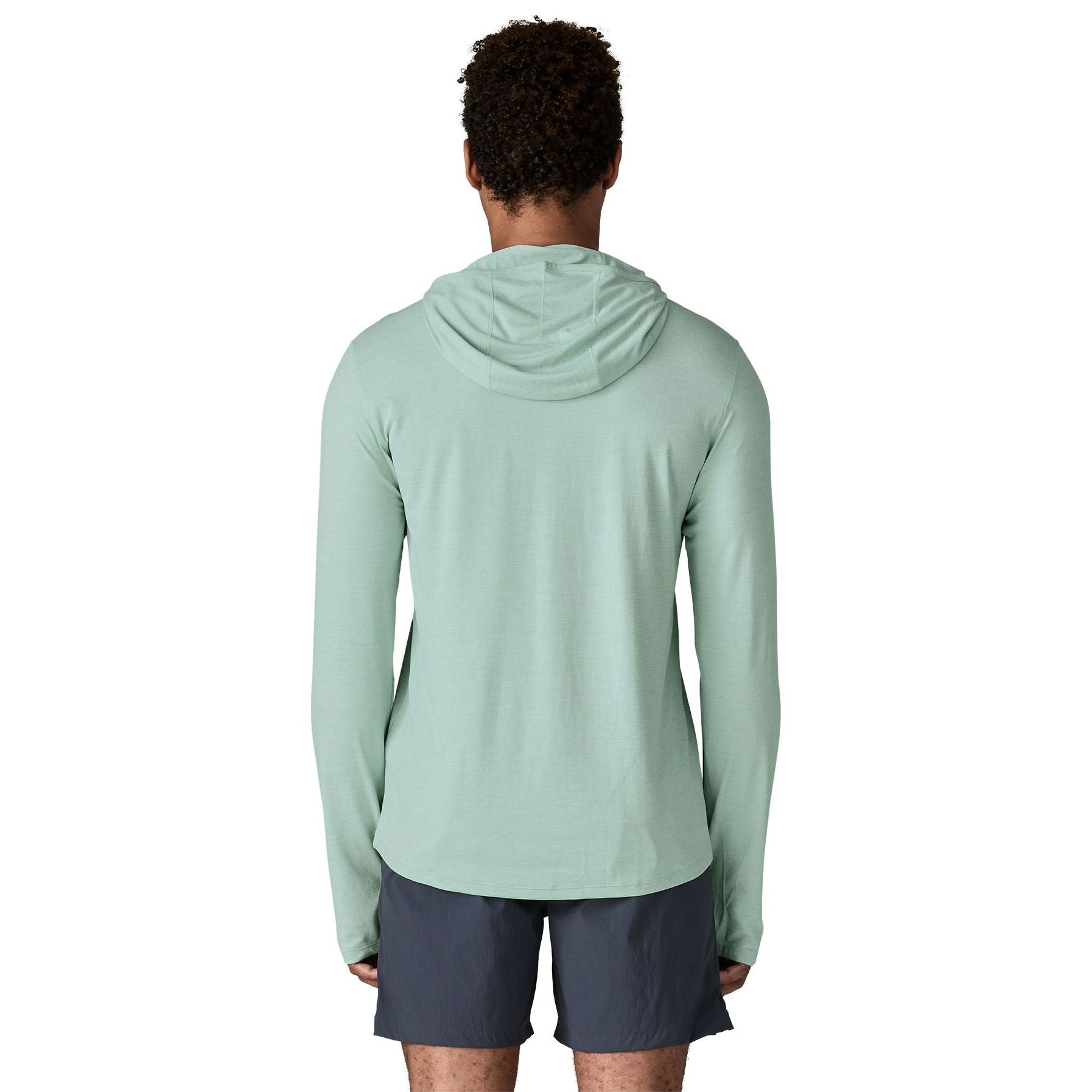 Patagonia Men's Capilene Cool Sun Hoody Thermal Blue - Thin Ice X-Dye