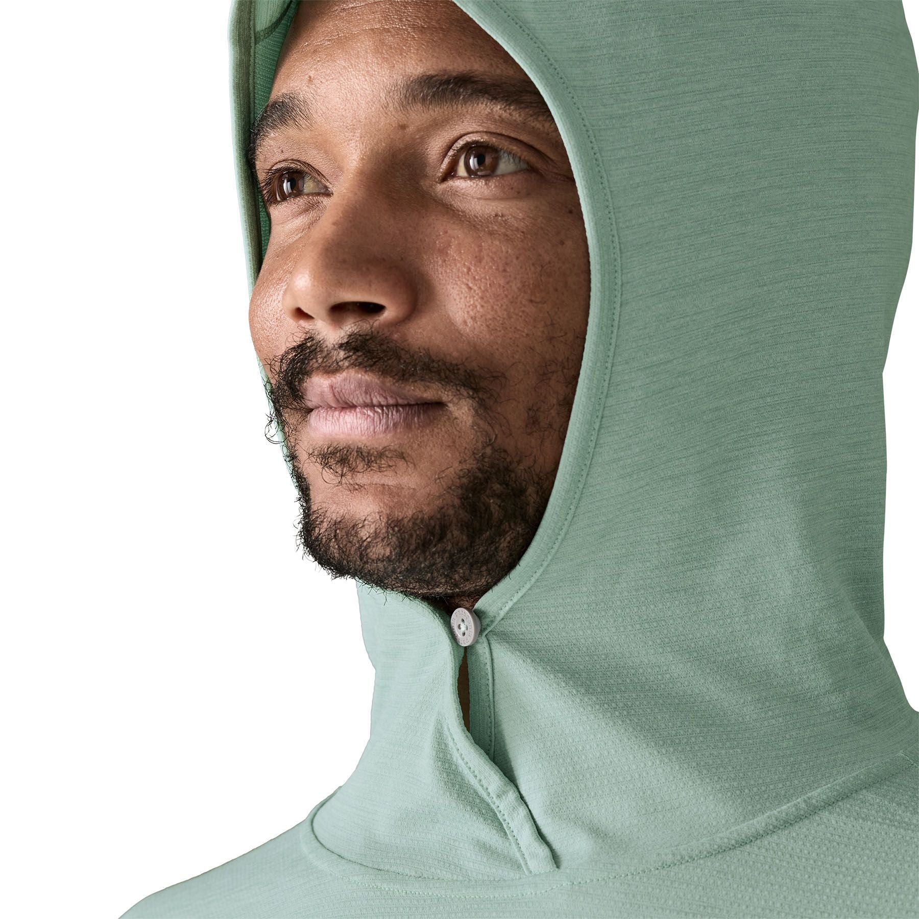 Patagonia Men's Capilene Cool Sun Hoody Thermal Blue - Thin Ice X-Dye