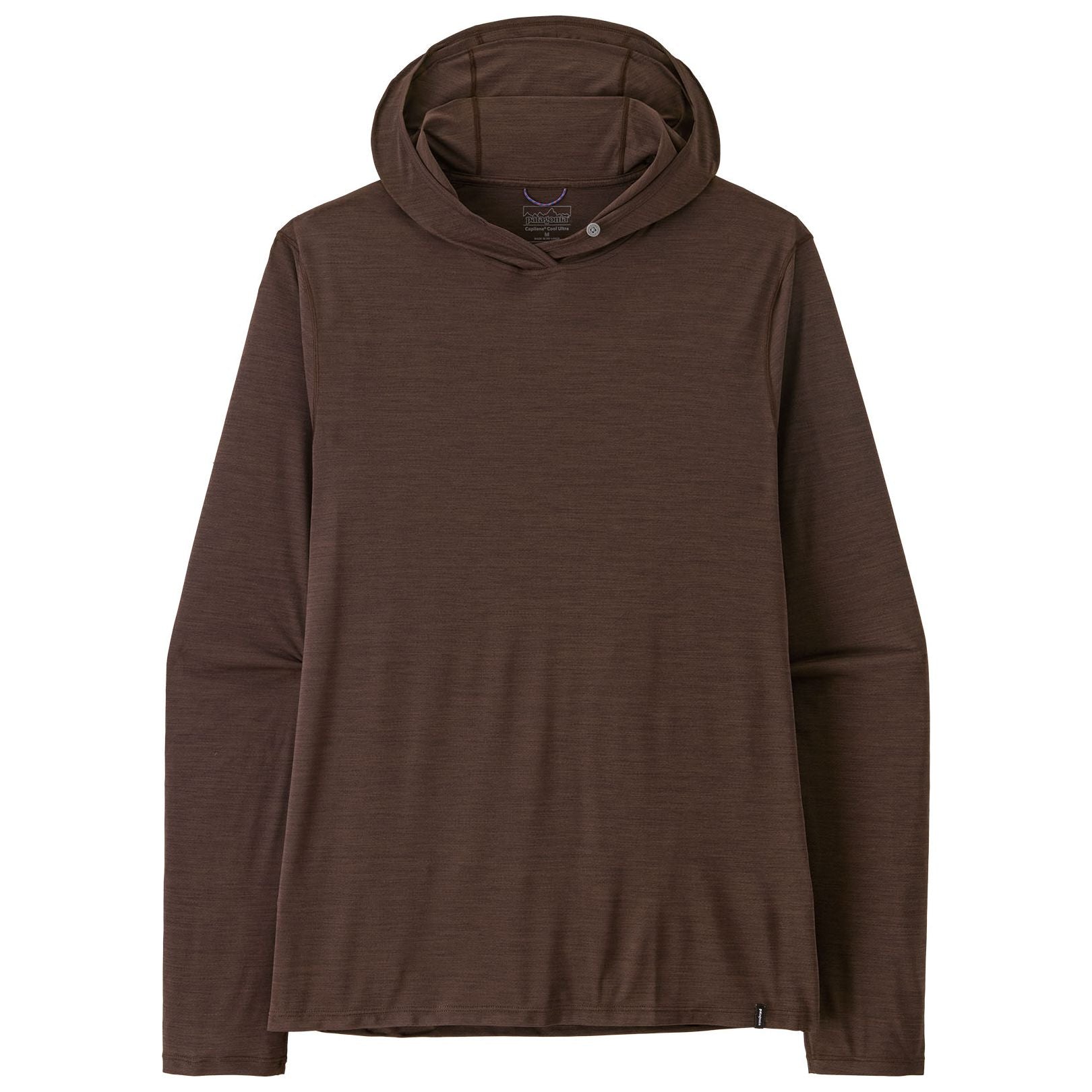 Patagonia Men's Capilene Cool Ultra Hoody Den Brown - Berm Brown X-Dye Image 01