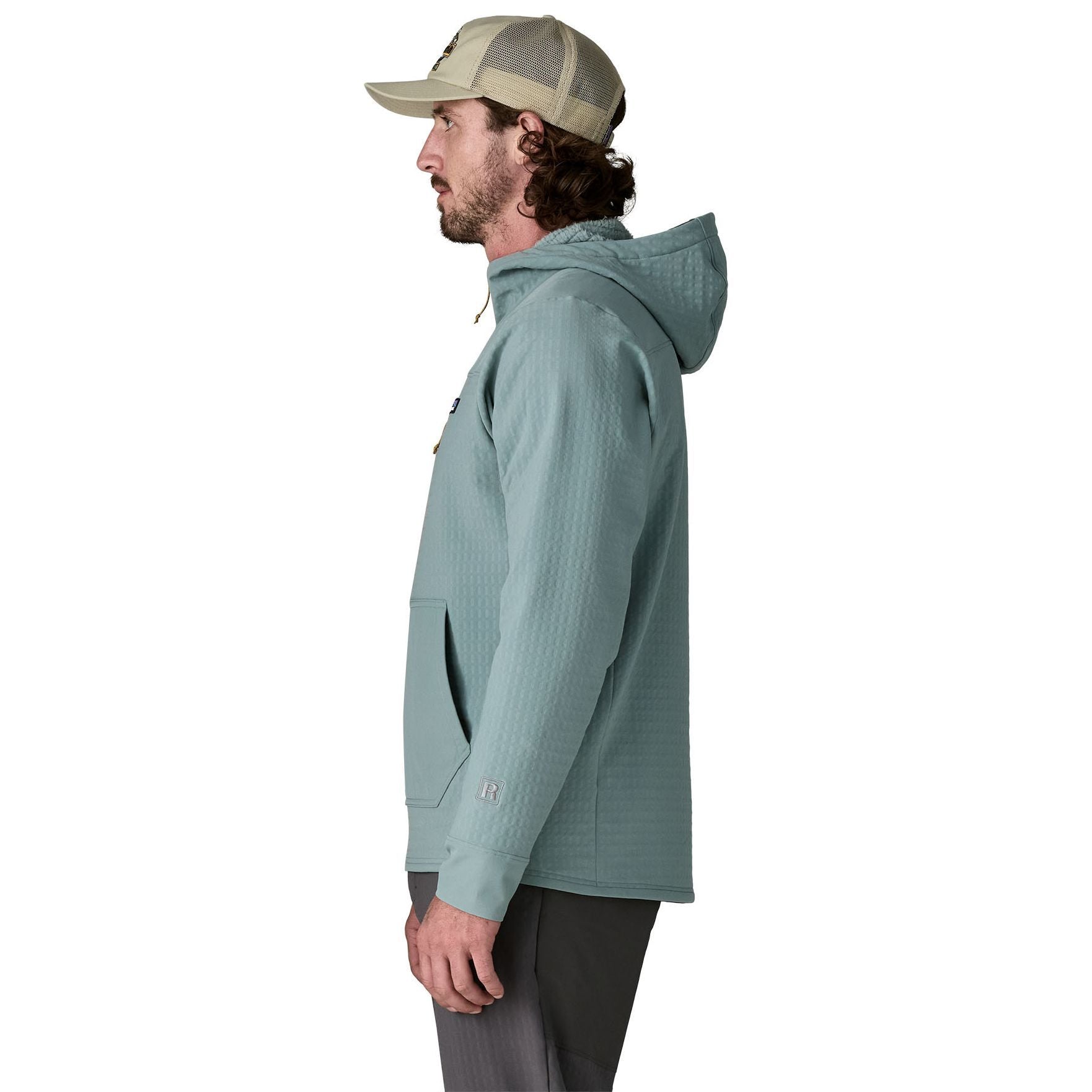 Patagonia Men's R2 TechFace Pullover Blue Sage