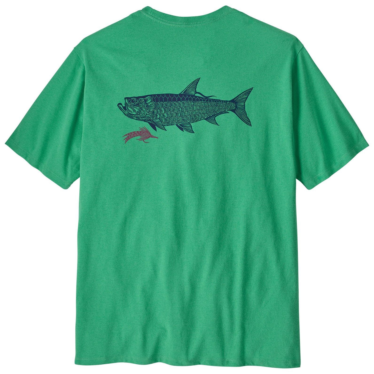 Patagonia Men's Take a Stand Responsibili-Tee Salty Roach: Aqua Stone