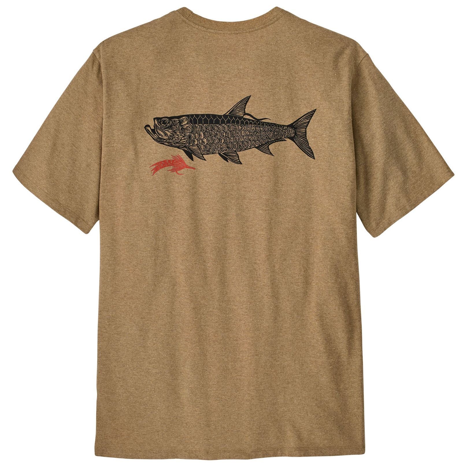 Patagonia Men's Take a Stand Responsibili-Tee Salty Roach: Bobcat Brown