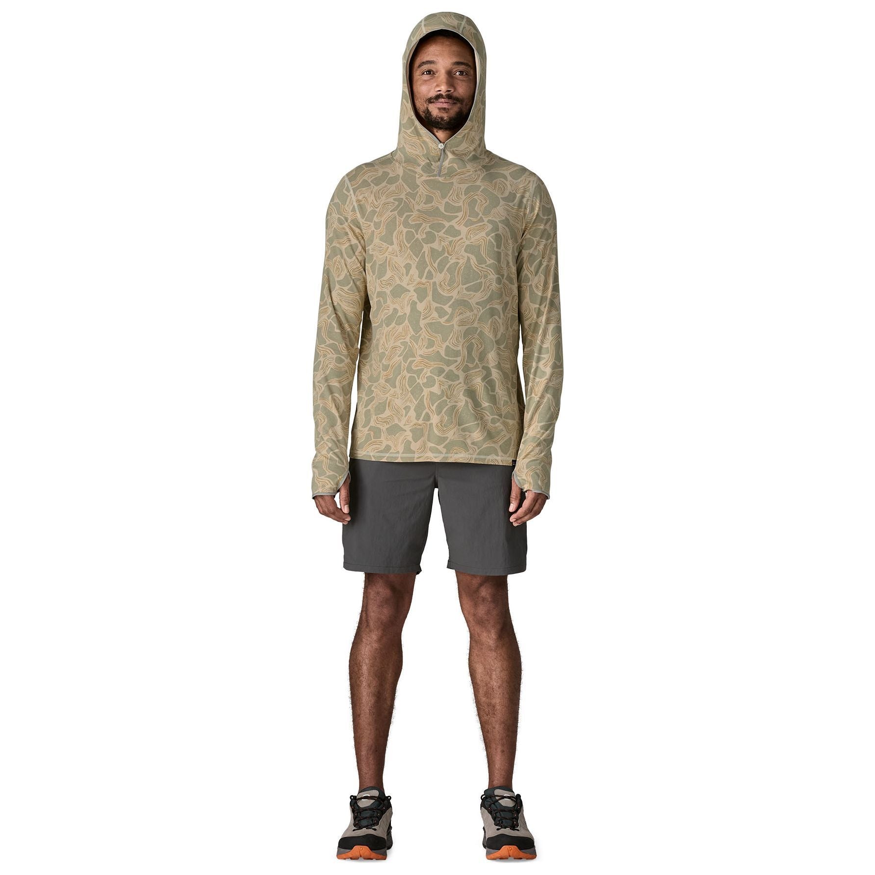 Patagonia Men's Tropic Comfort Natural Hoody Coastal Edge: Natural