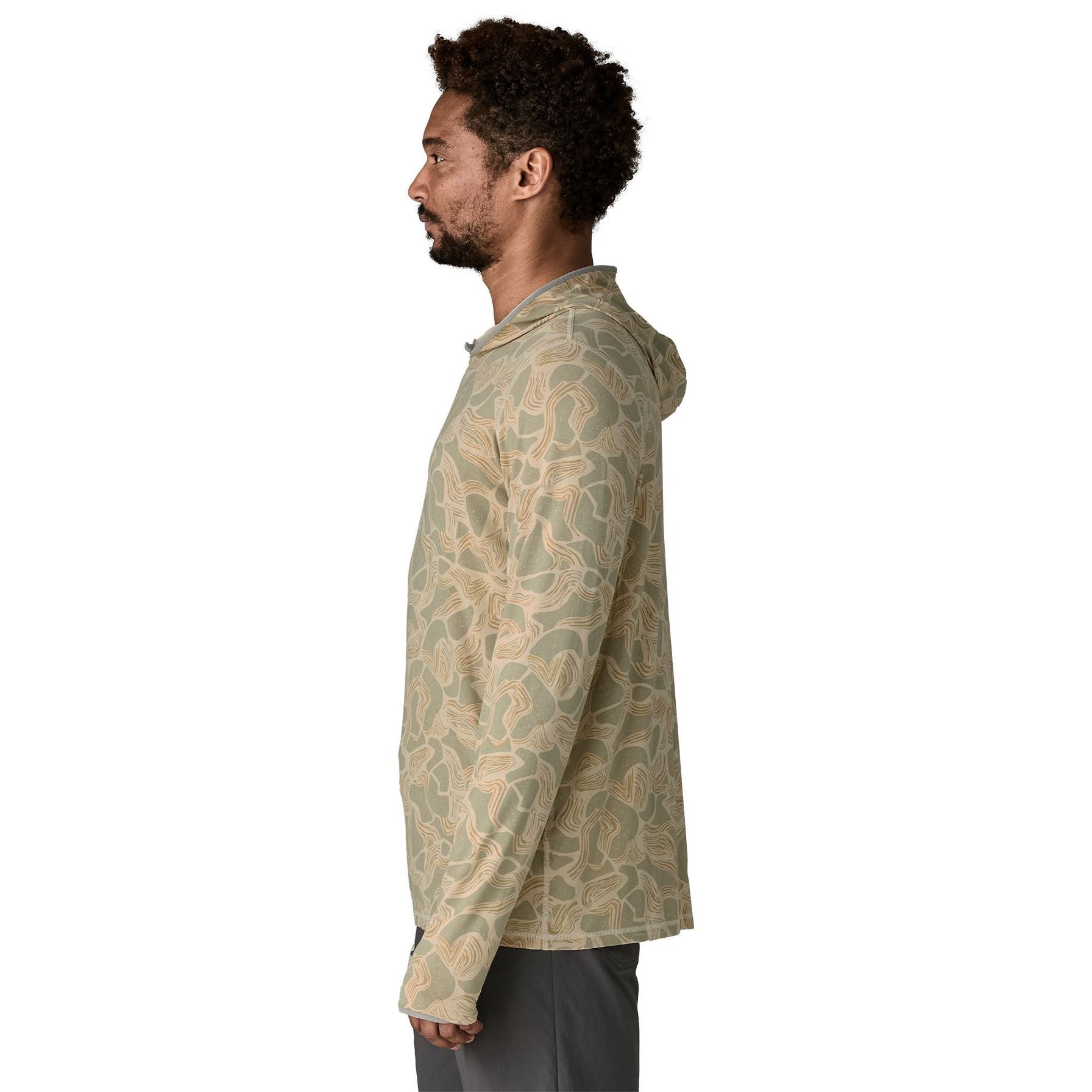 Patagonia Men's Tropic Comfort Natural Hoody Coastal Edge: Natural