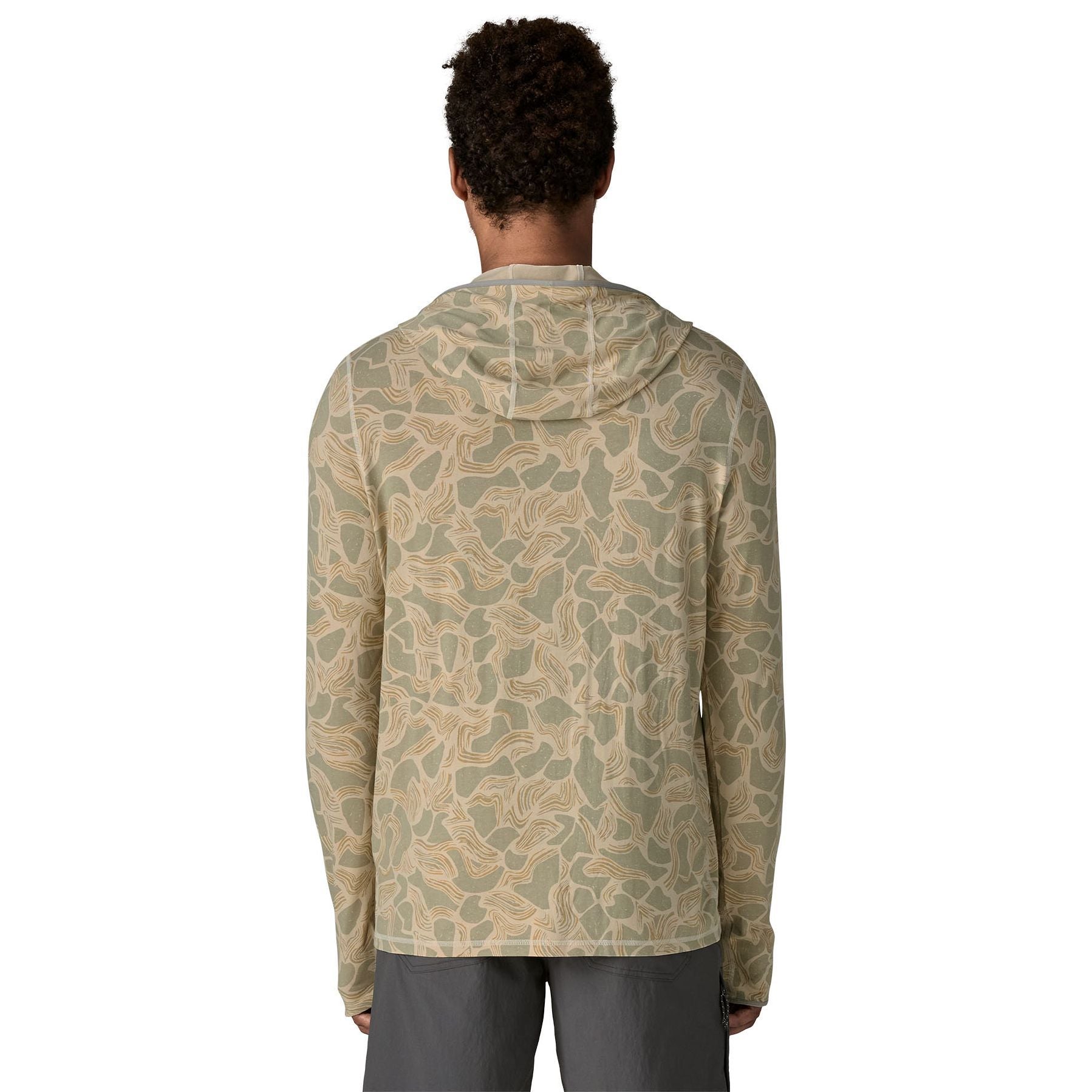 Patagonia Men's Tropic Comfort Natural Hoody Coastal Edge: Natural
