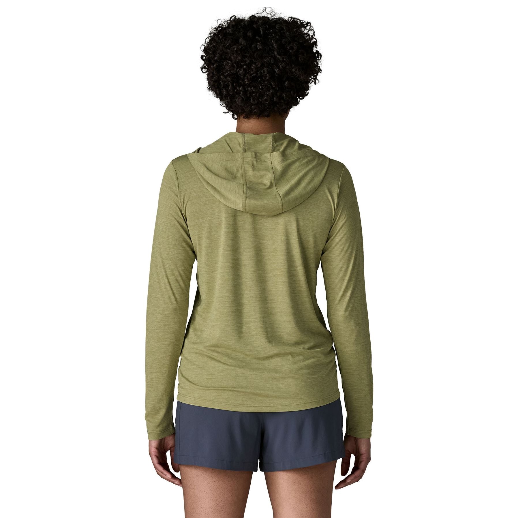 Patagonia Women's Capilene Cool Daily Hoody Gumtree Green - Light Gumtree Green X-Dye