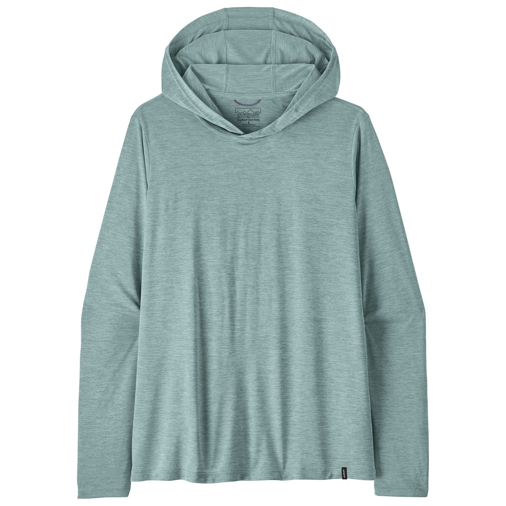 Patagonia Women's Capilene Cool Daily Hoody Thermal Blue - Light Thermal Blue X-Dye