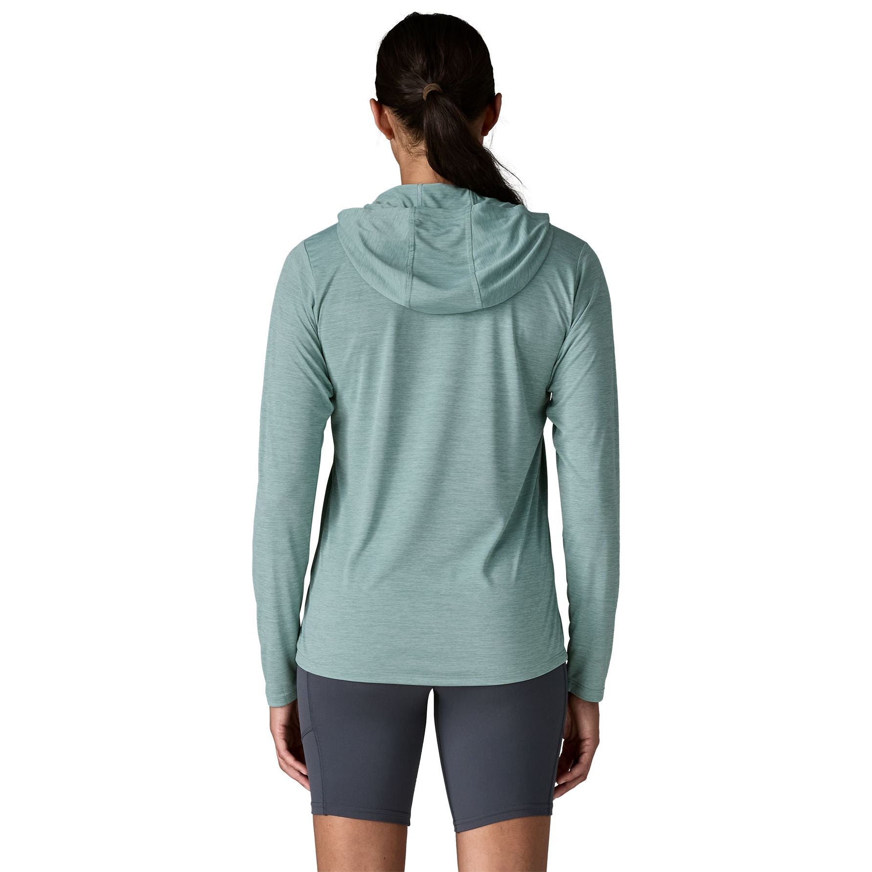 Patagonia Women's Capilene Cool Daily Hoody Thermal Blue - Light Thermal Blue X-Dye