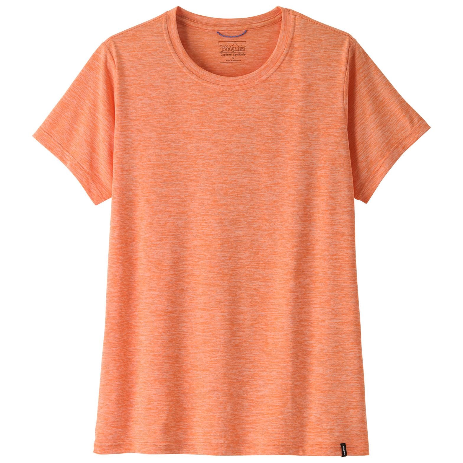 Patagonia Women's Capilene Cool Daily Shirt Peach Sherbet