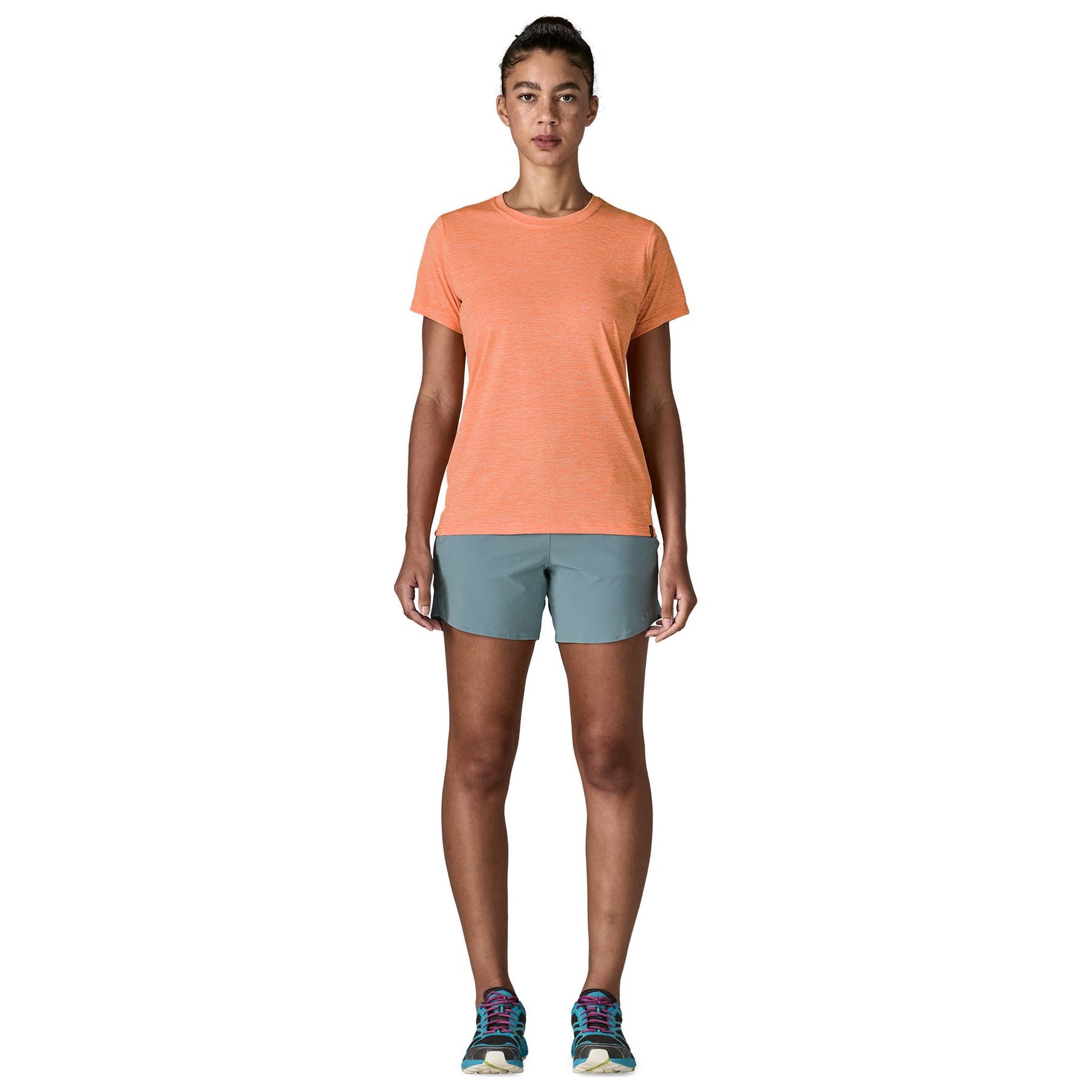 Patagonia Women's Capilene Cool Daily Shirt Peach Sherbet