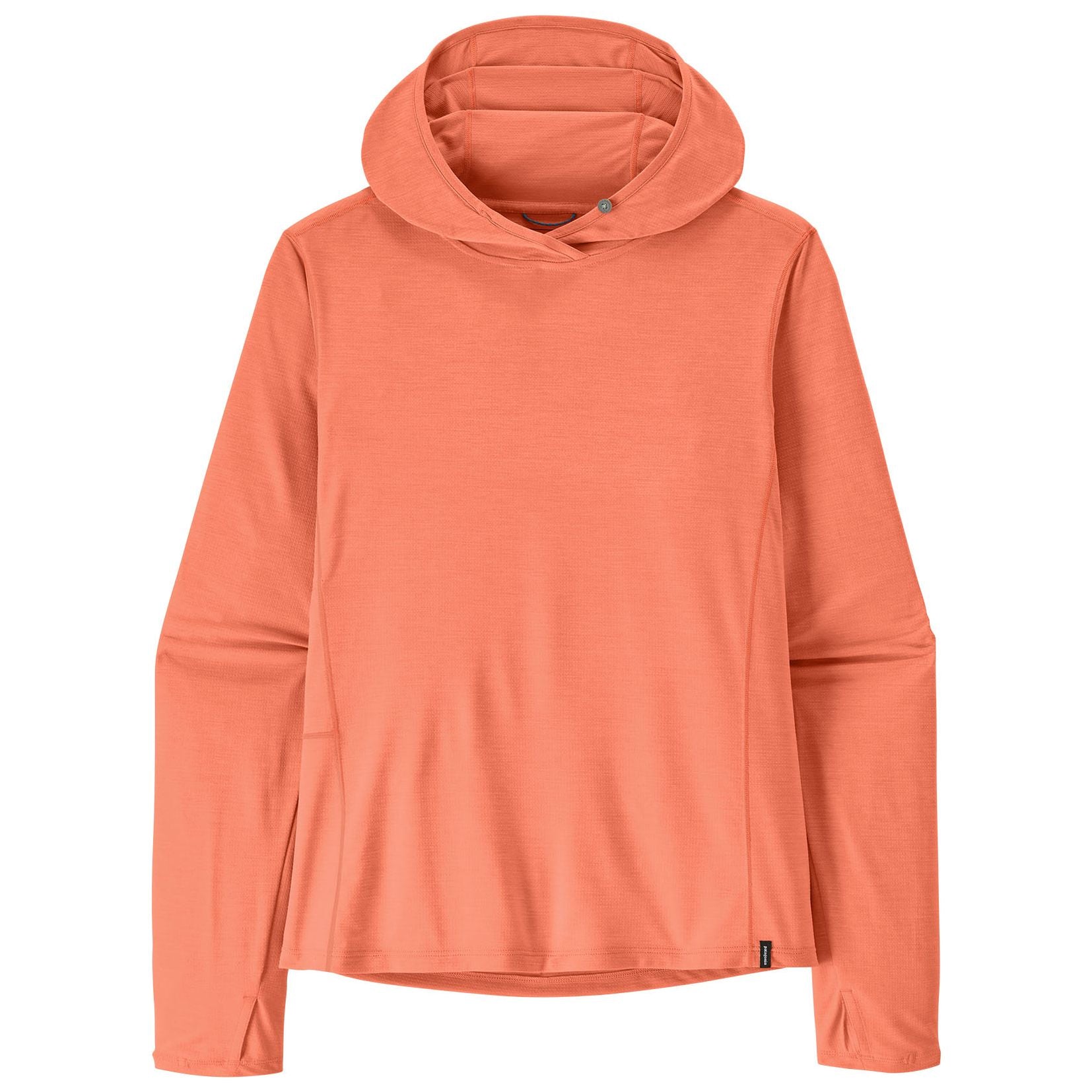 Patagonia Women's Capilene Cool Sun Hoody Mellow Melon - Peach Sherbet X-Dye